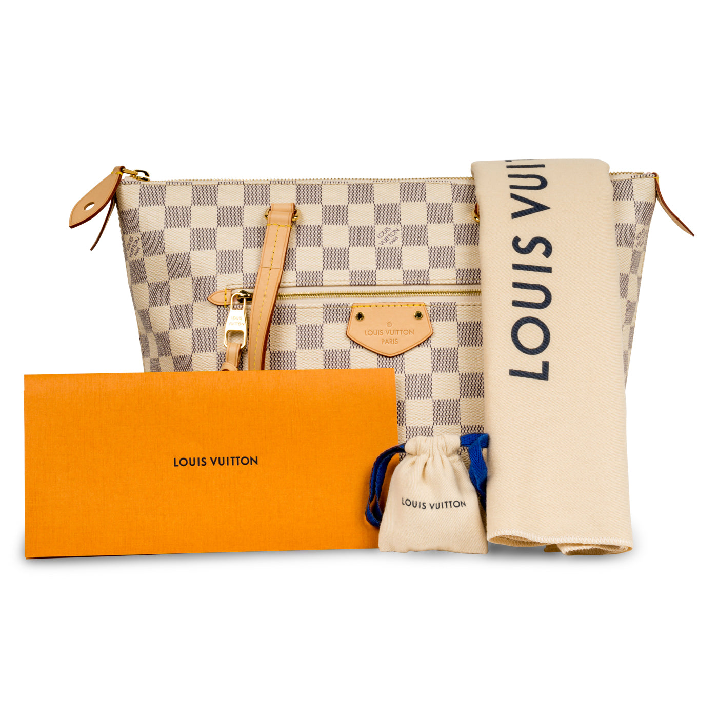 Iéna PM - Damier Azur