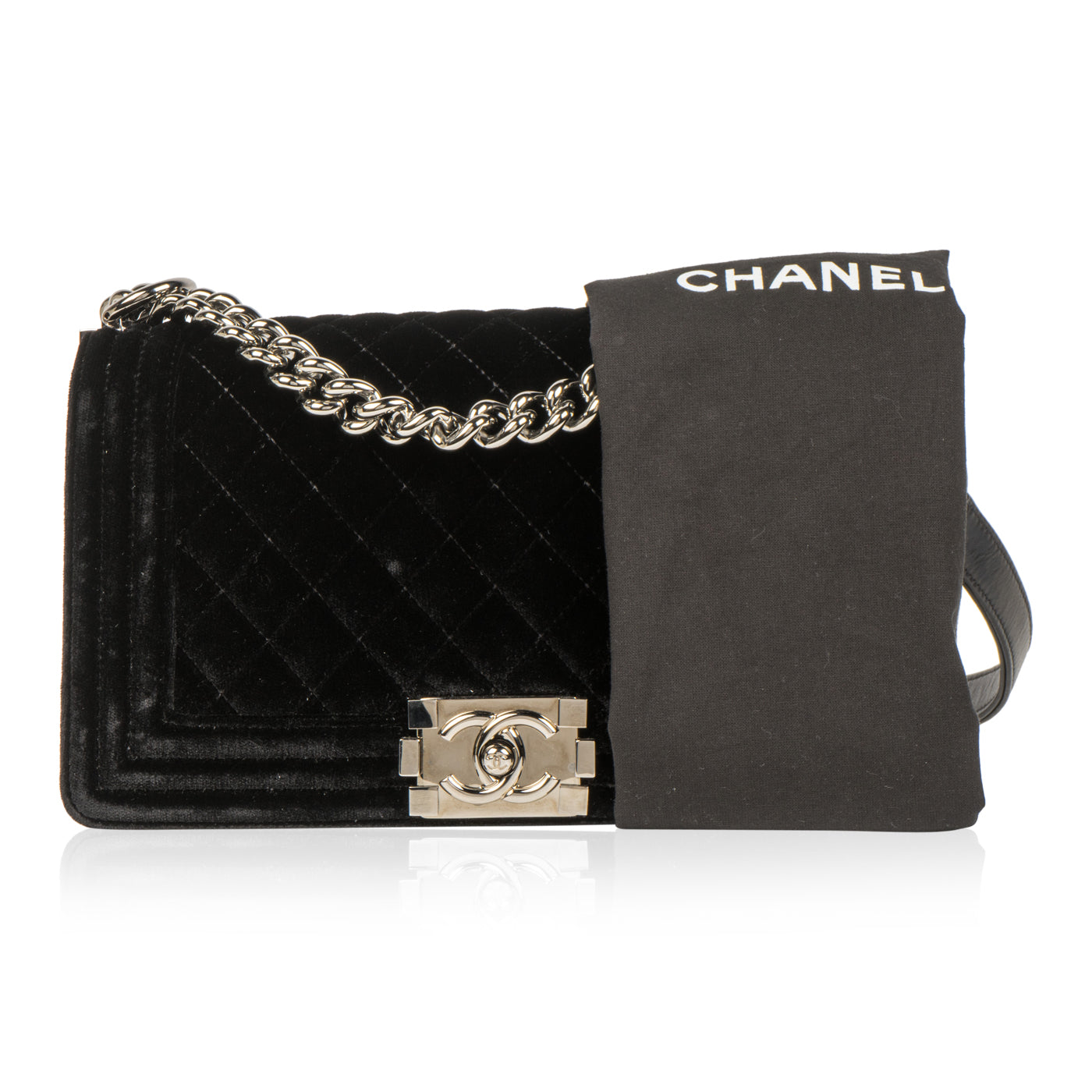 Velvet Medium Boy Bag