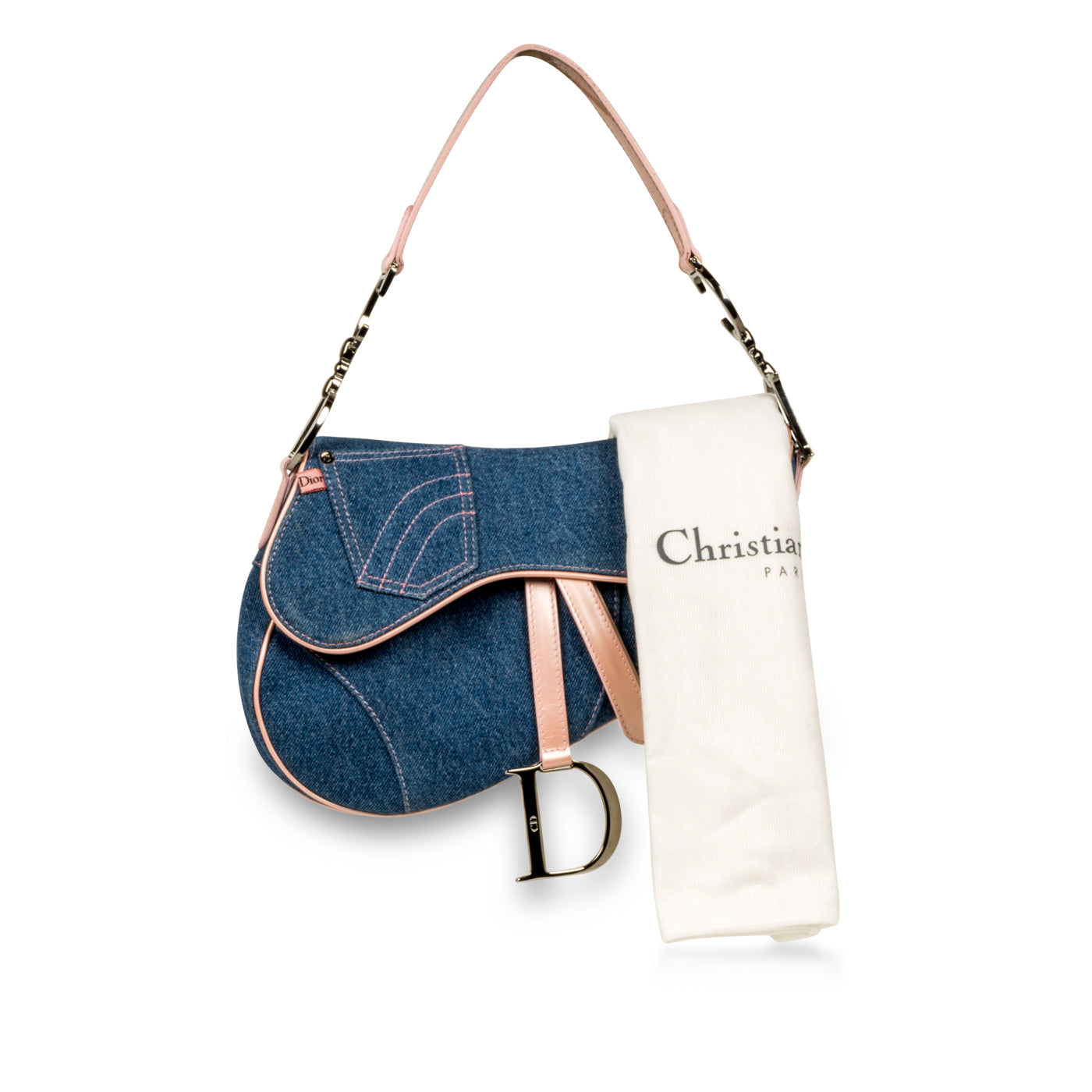 Vintage Saddle Bag - Denim