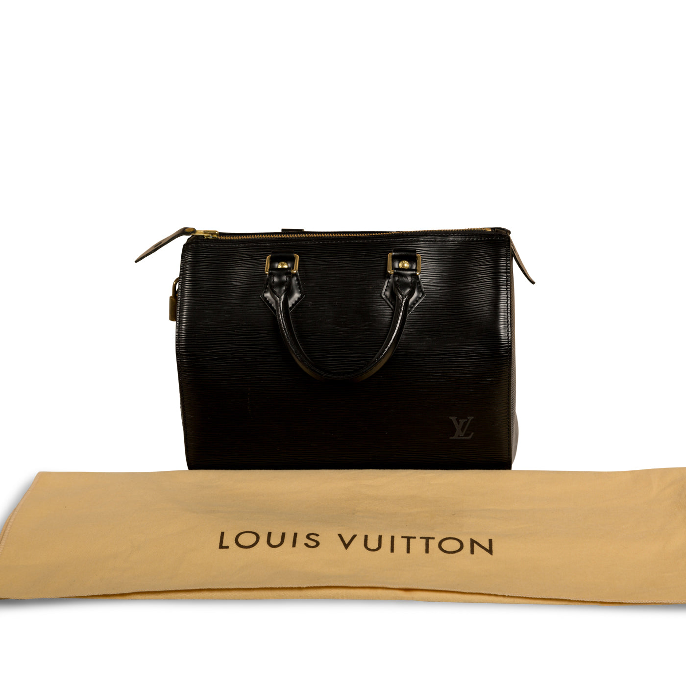 Louis Vuitton - Speedy 28 Vintage Black Epi Tote