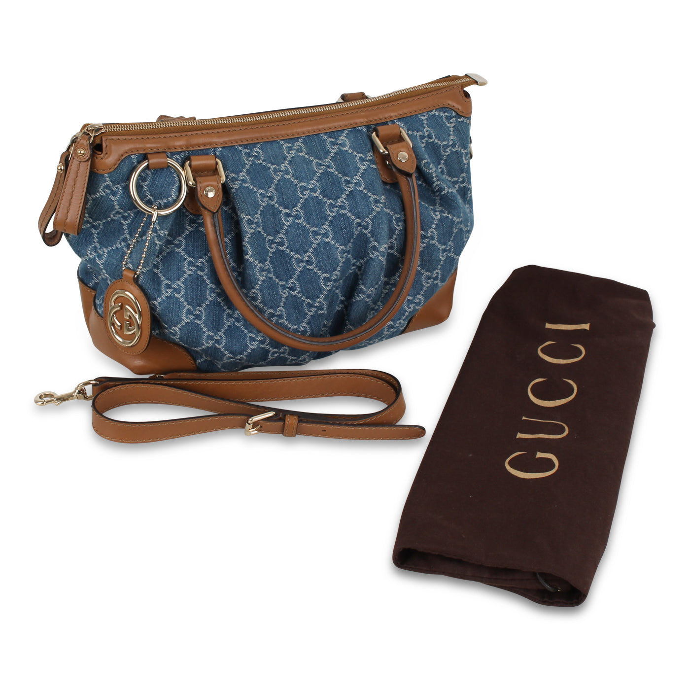 Denim Shoulder Bag