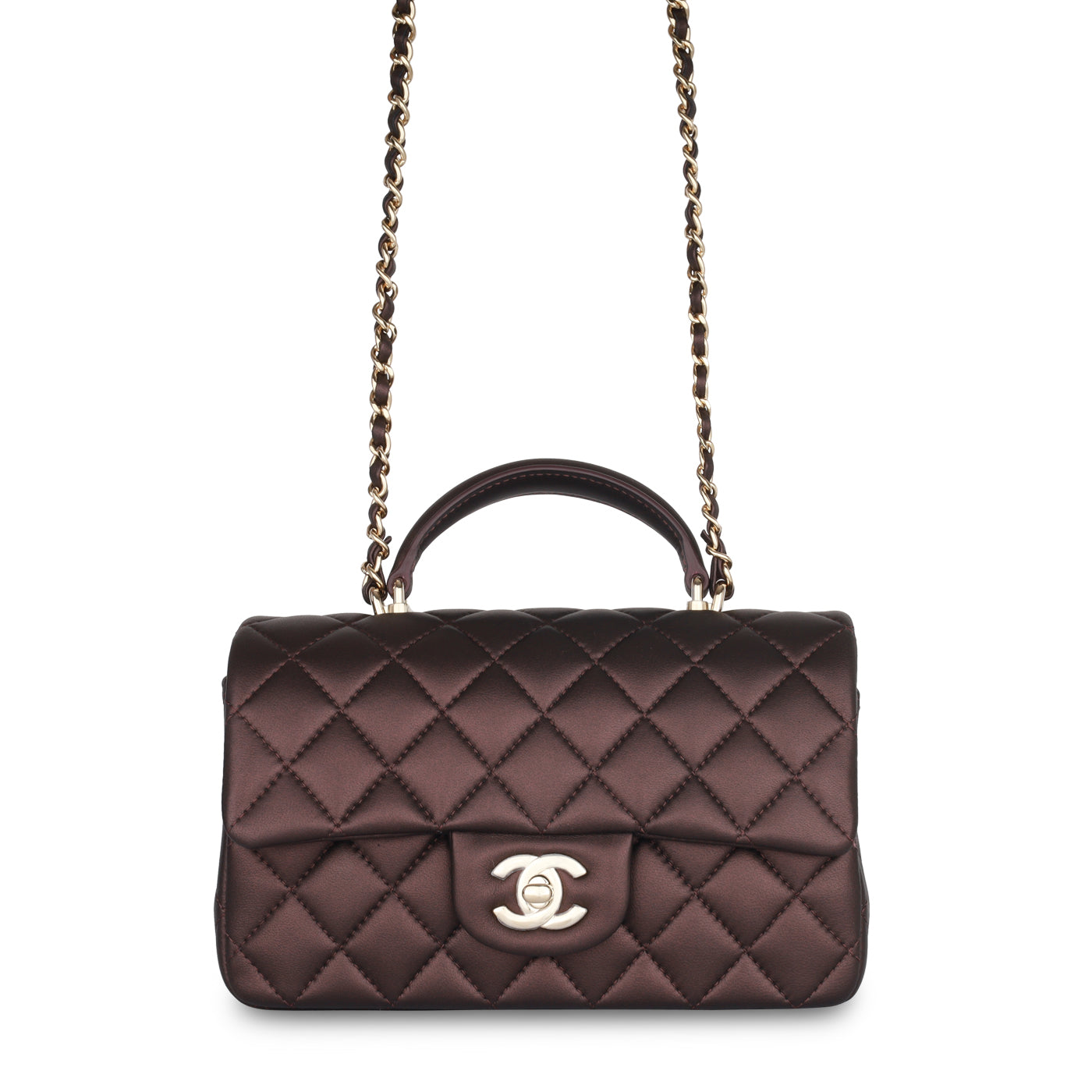 Classic Flap Bag - Mini Rectangular Top Handle