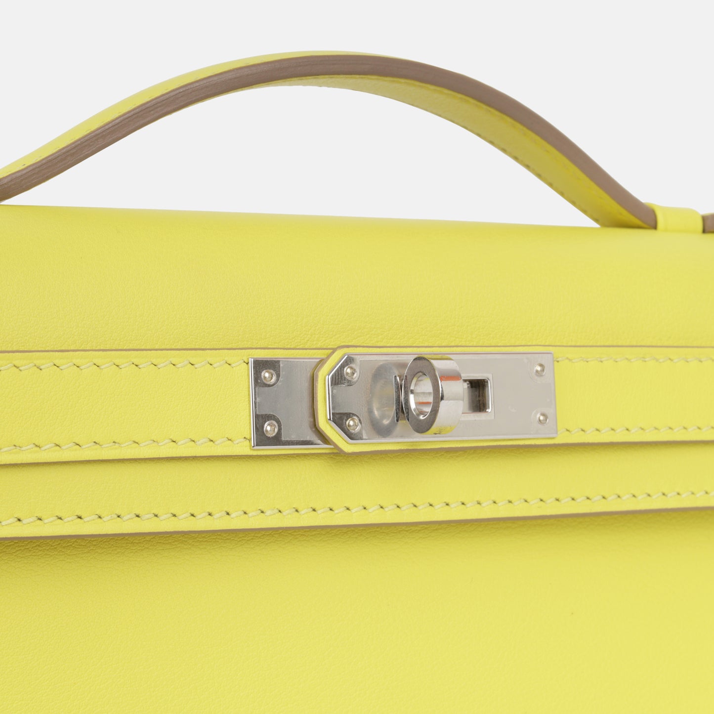 Kelly Cut Clutch - Lime