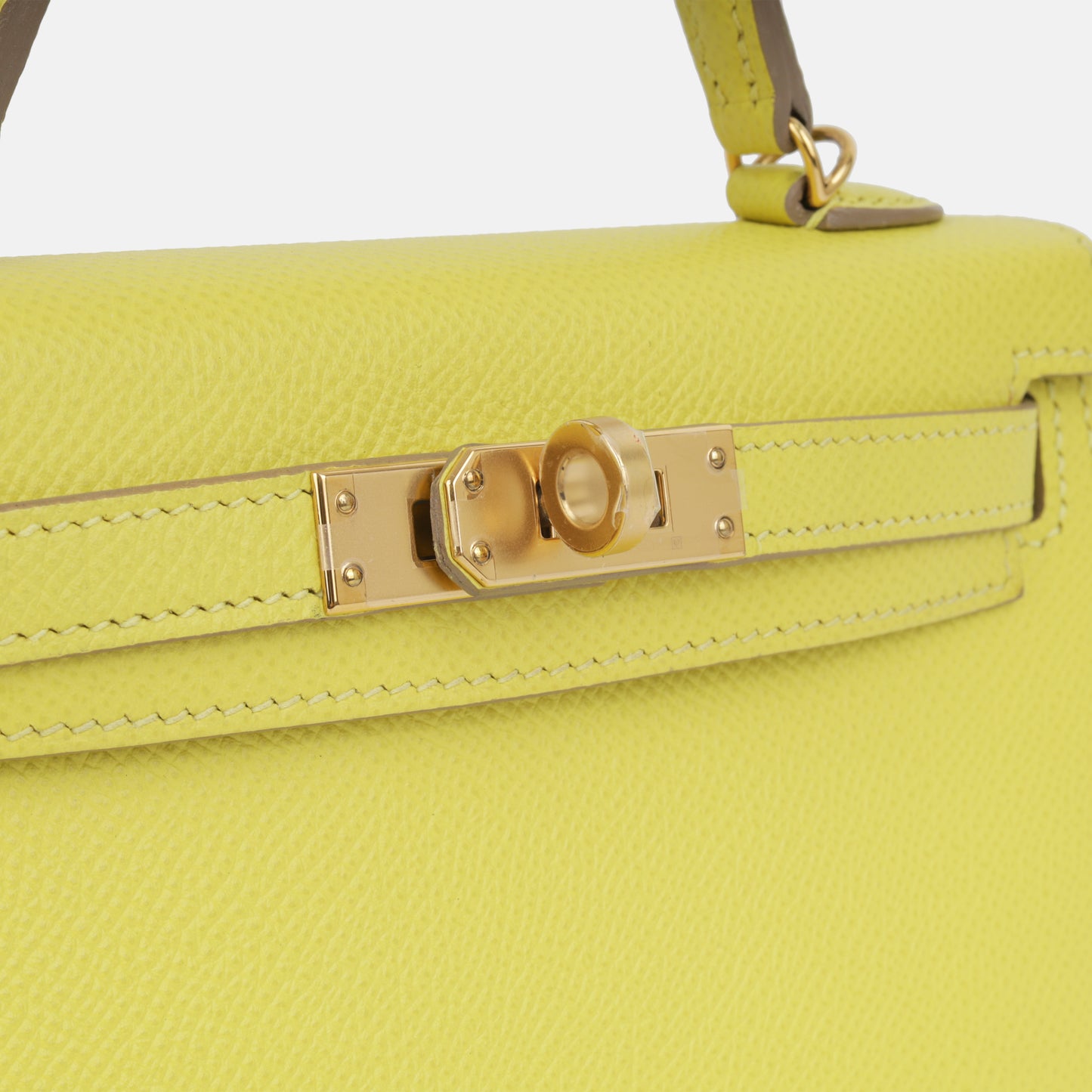 Mini Kelly - Lime Epsom GHW