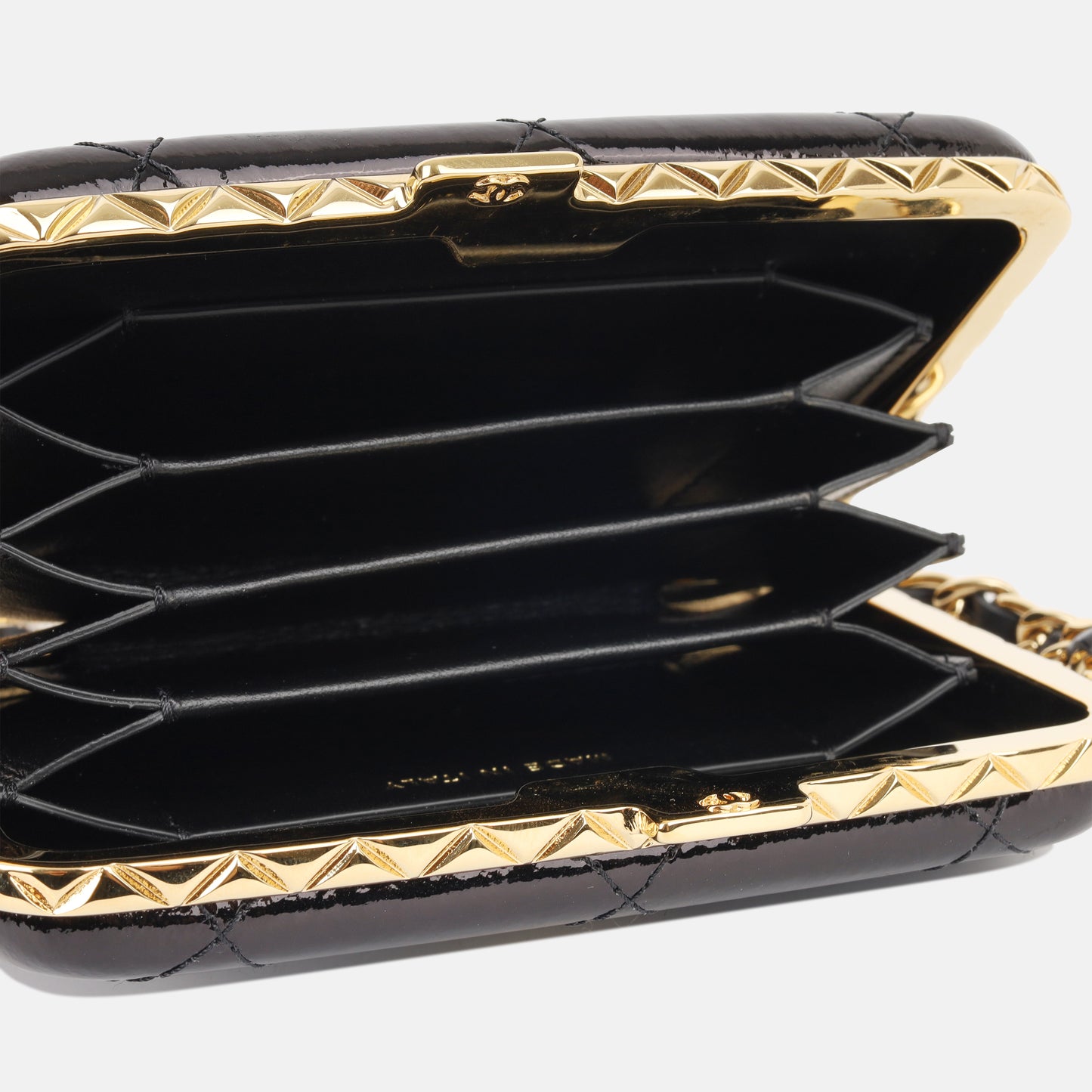 Small Patent Clutch on Chain