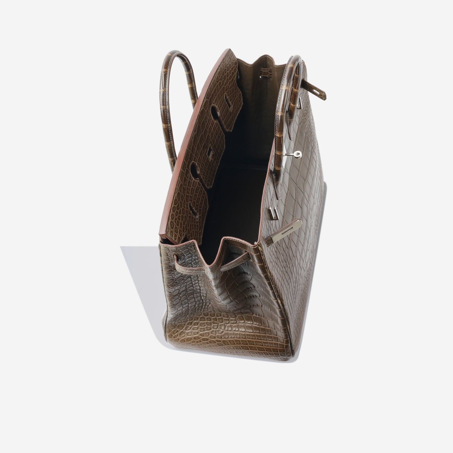 Birkin 40 - Havane Matte Croc