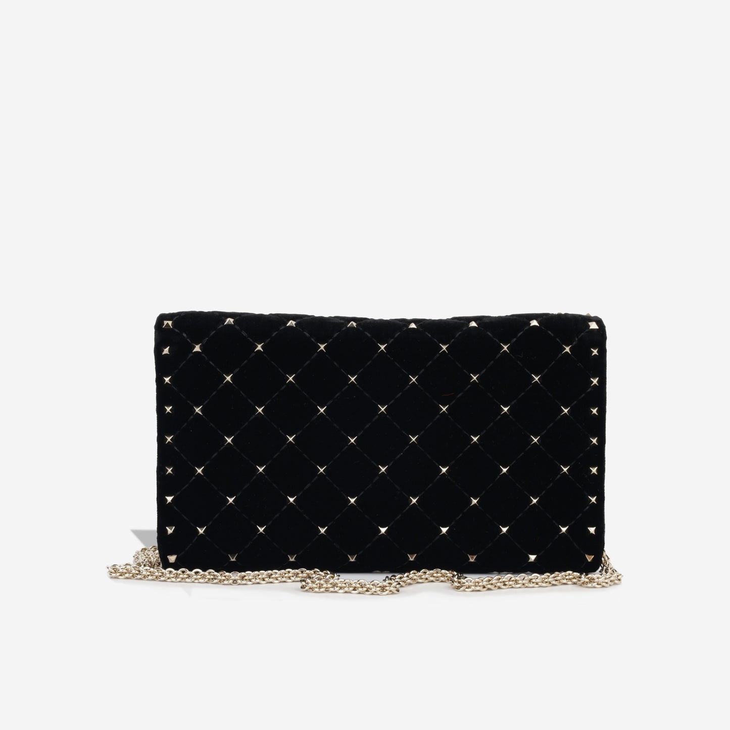Rockstud Spike Crossbody Clutch