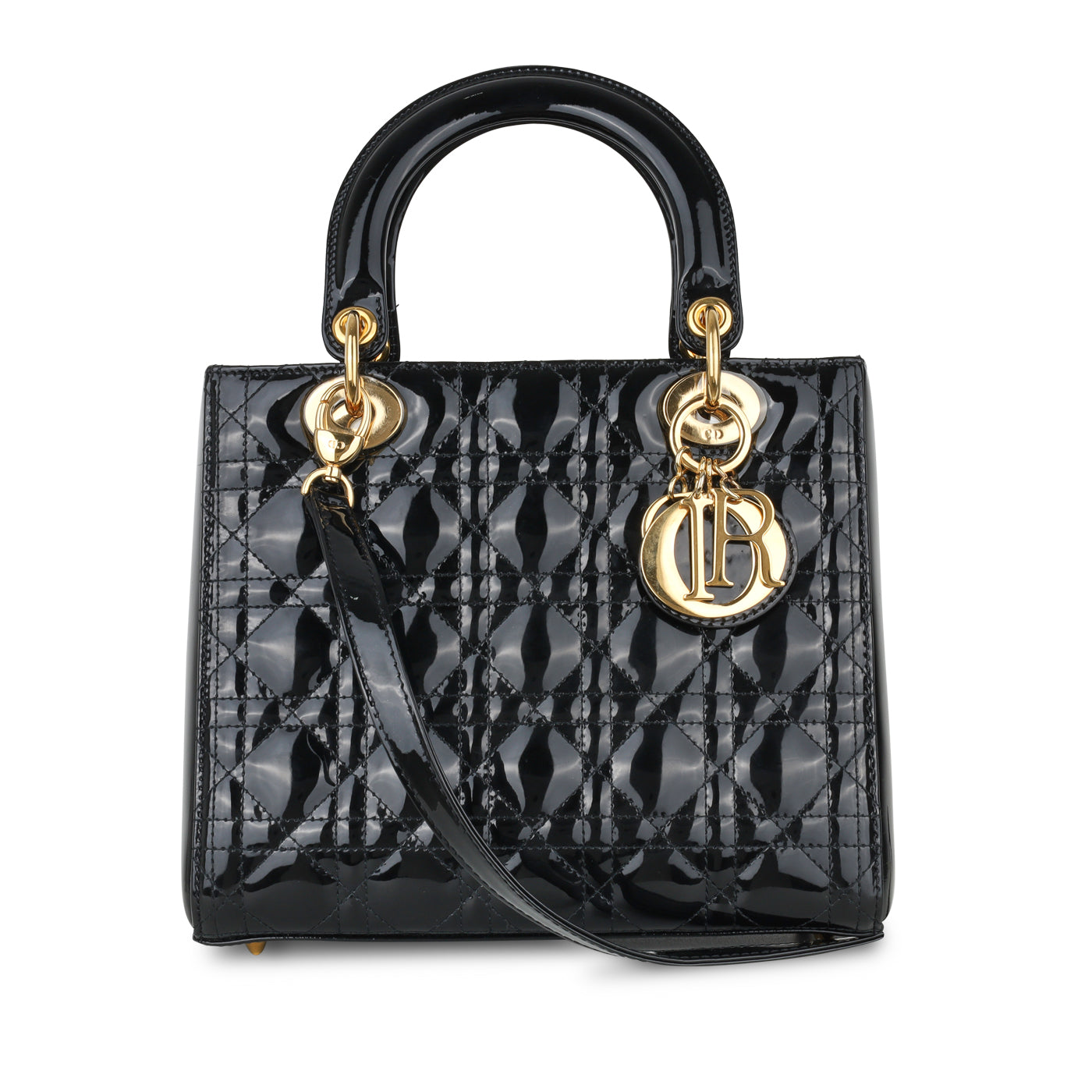 Medium Lady Dior - Patent