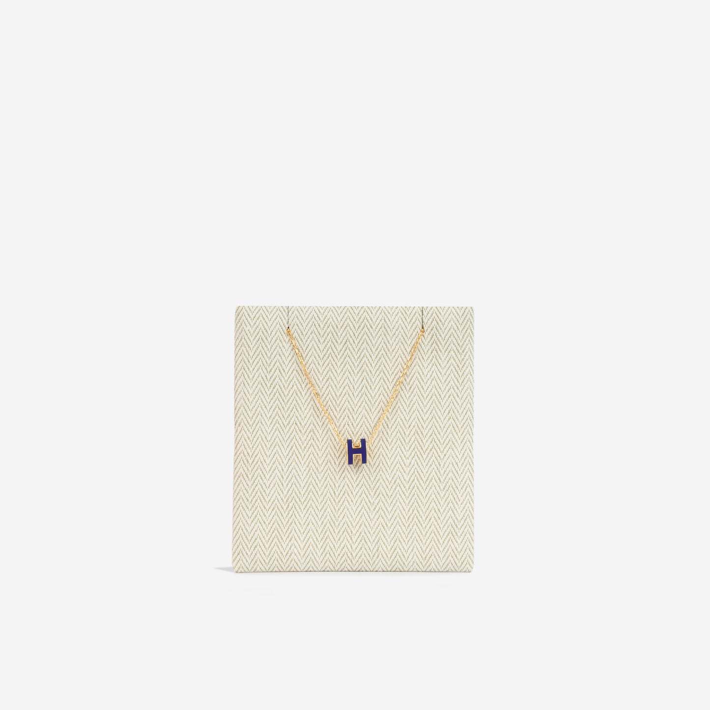 Mini Pop H Pendant - Bleu Saphir