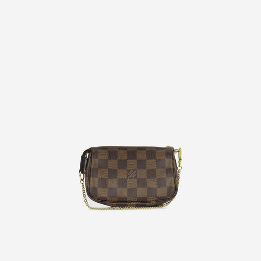 Mini Pochette Accessoires - Damier Ebene