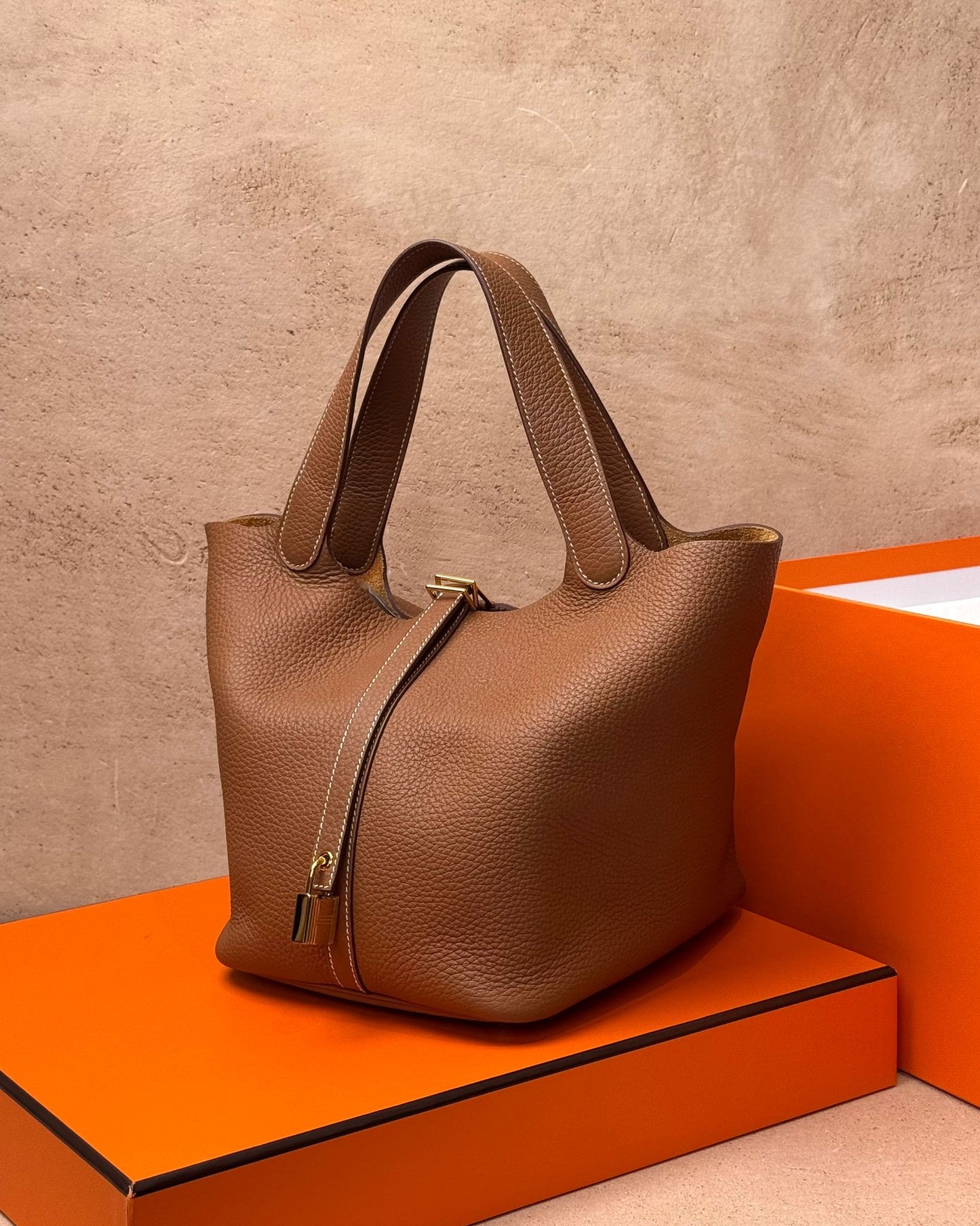 Hermès Picotin 22 - Gold Clemence | Gold Hardware - Bagista