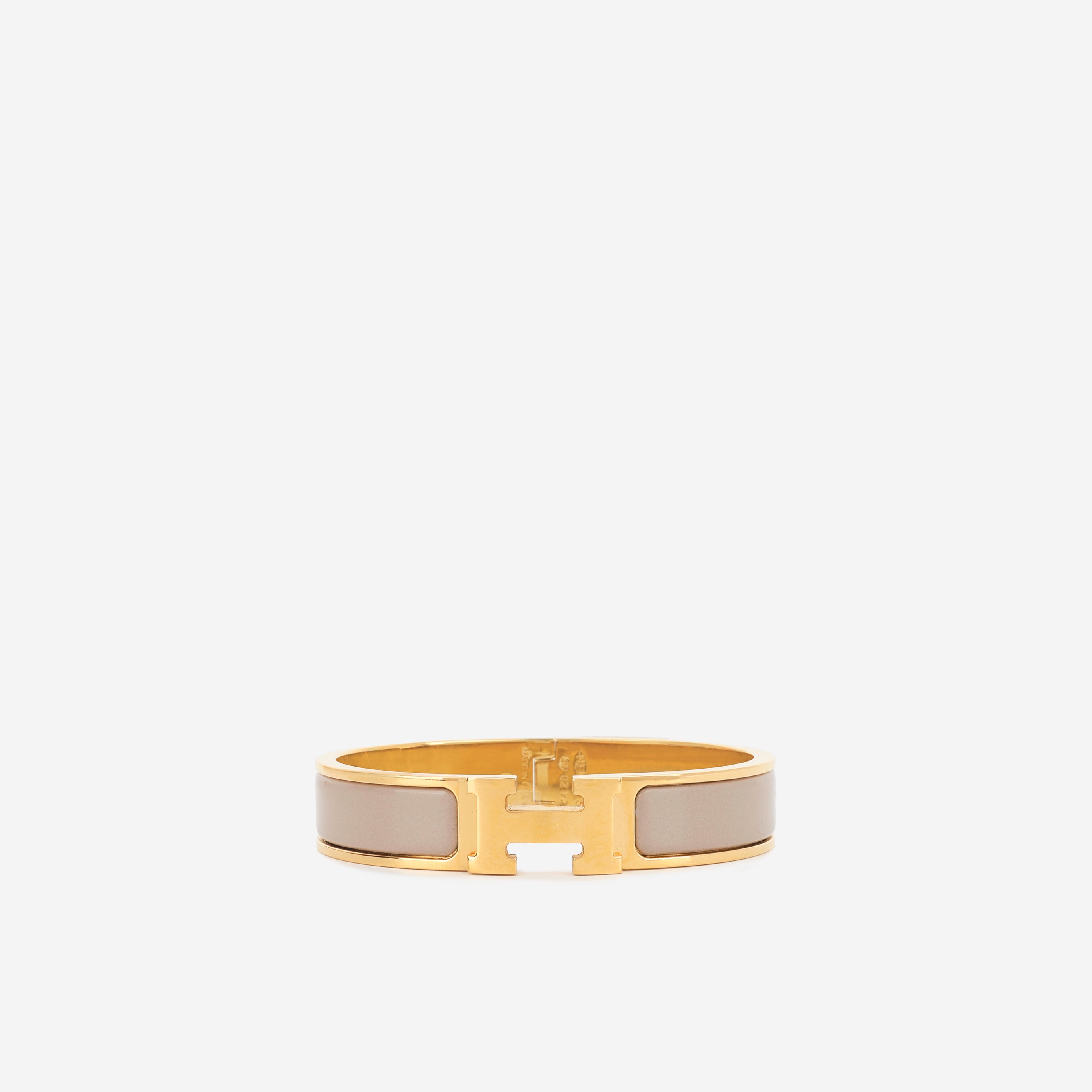 Authentic H outlet ERMÈS clic H bracelet