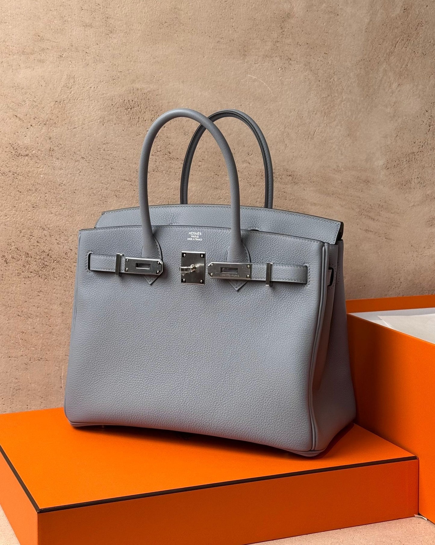 Hermès Birkin 30 - Gris Pantin Togo | Palladium Hardware