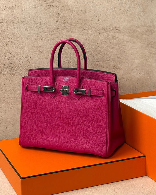 Hermès Birkin 25 - Rose Mexico Togo | Palladium Hardware