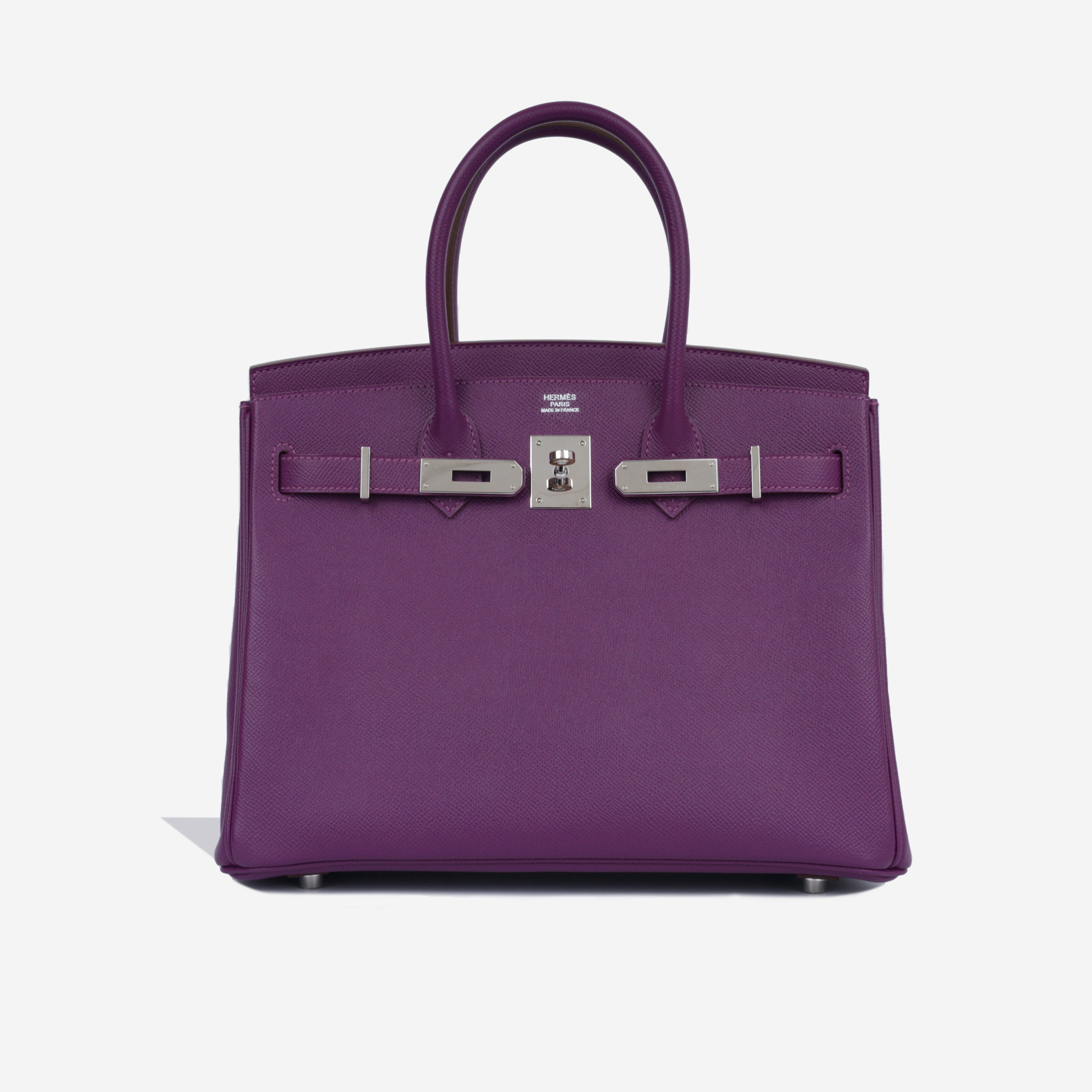 Hermès - Birkin 30 - Anemone Epsom - PHW - 2014 – Bagista