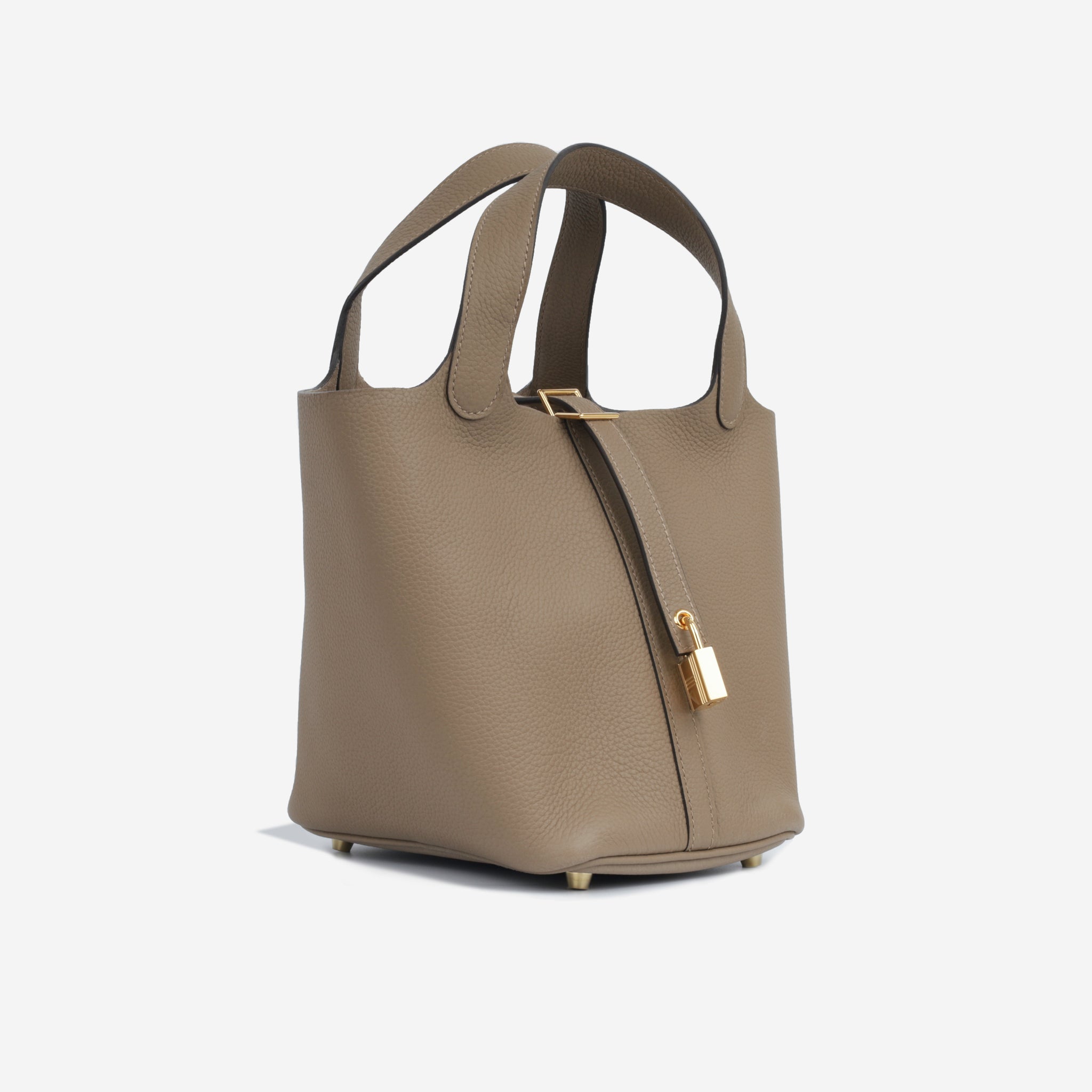 Hermès 2021 Clemence Picotin Lock 26 - Brown Bucket Bags, Handbags -  HER518659
