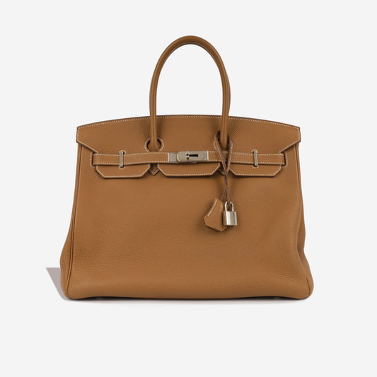 Birkin 35 - Gold Togo