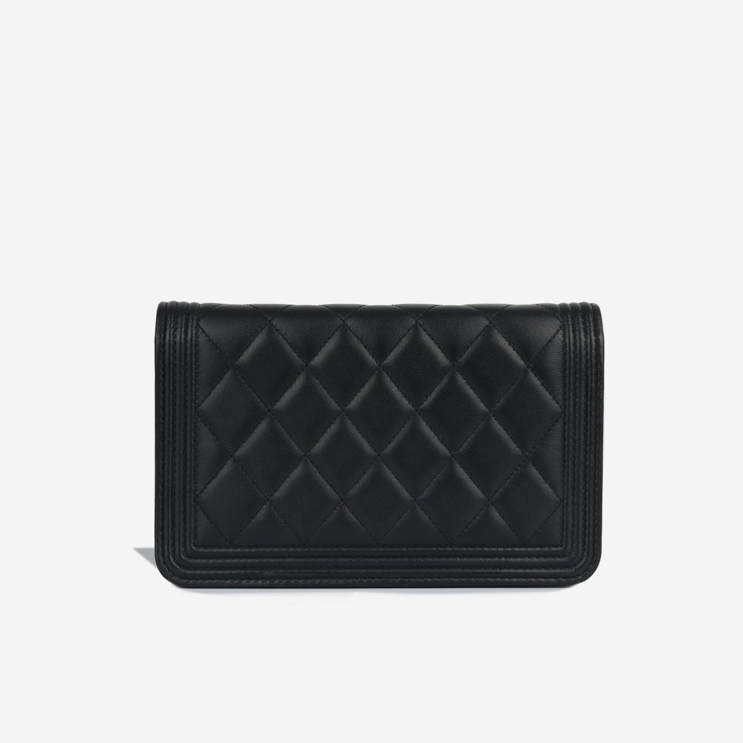 Boy WOC - Black Lambskin