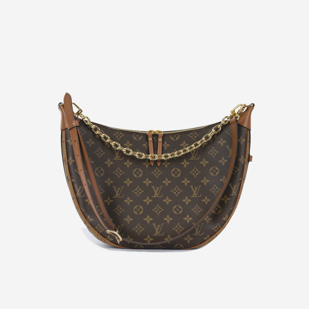 Louis Vuitton Leather Monogram Loop Shoulder Bag