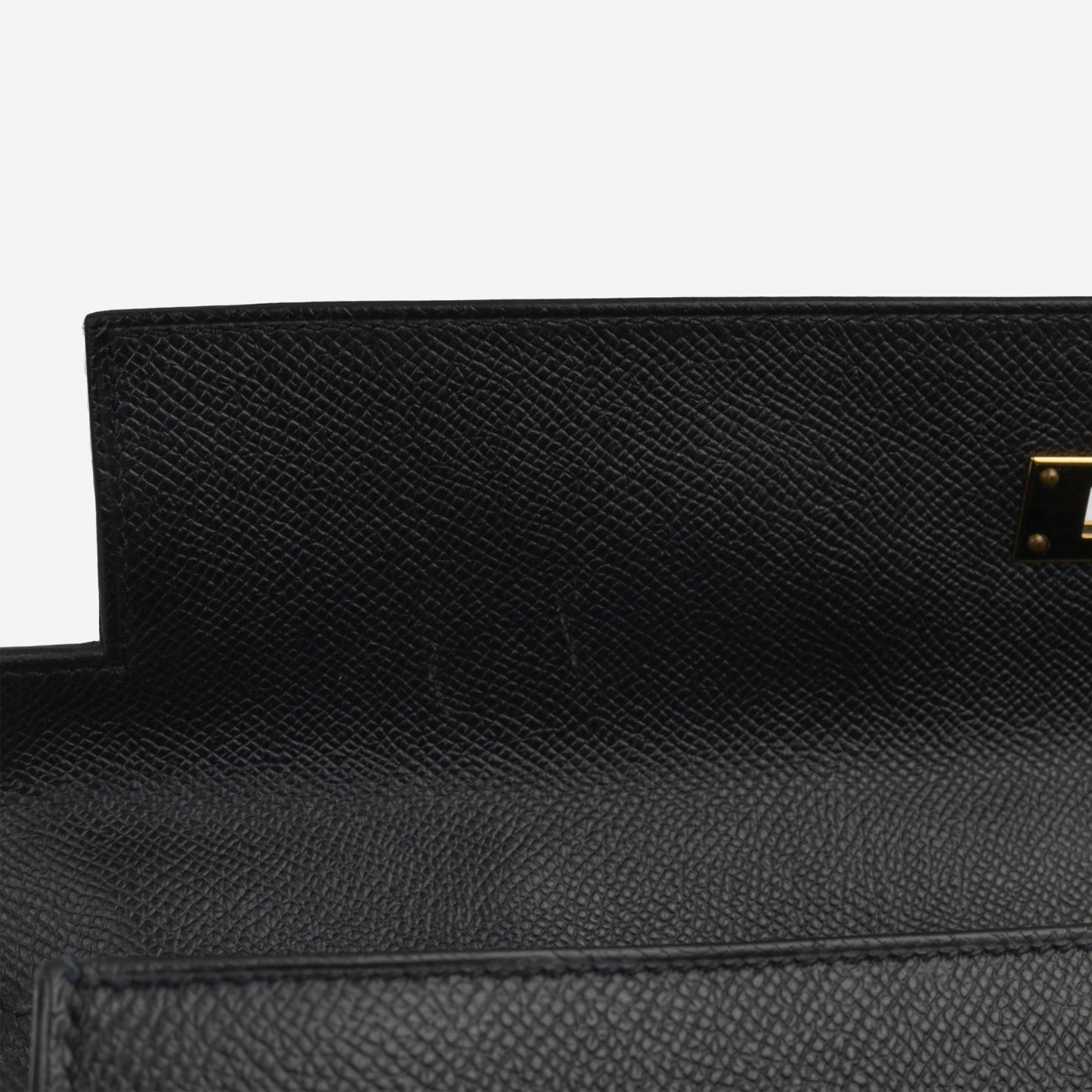 Kelly 35 - Noir Epsom