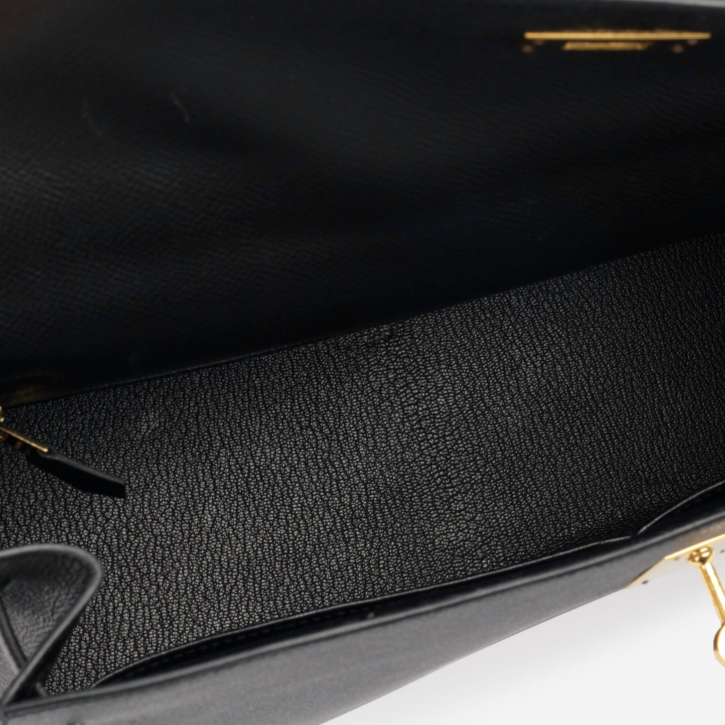 Kelly 35 - Noir Epsom