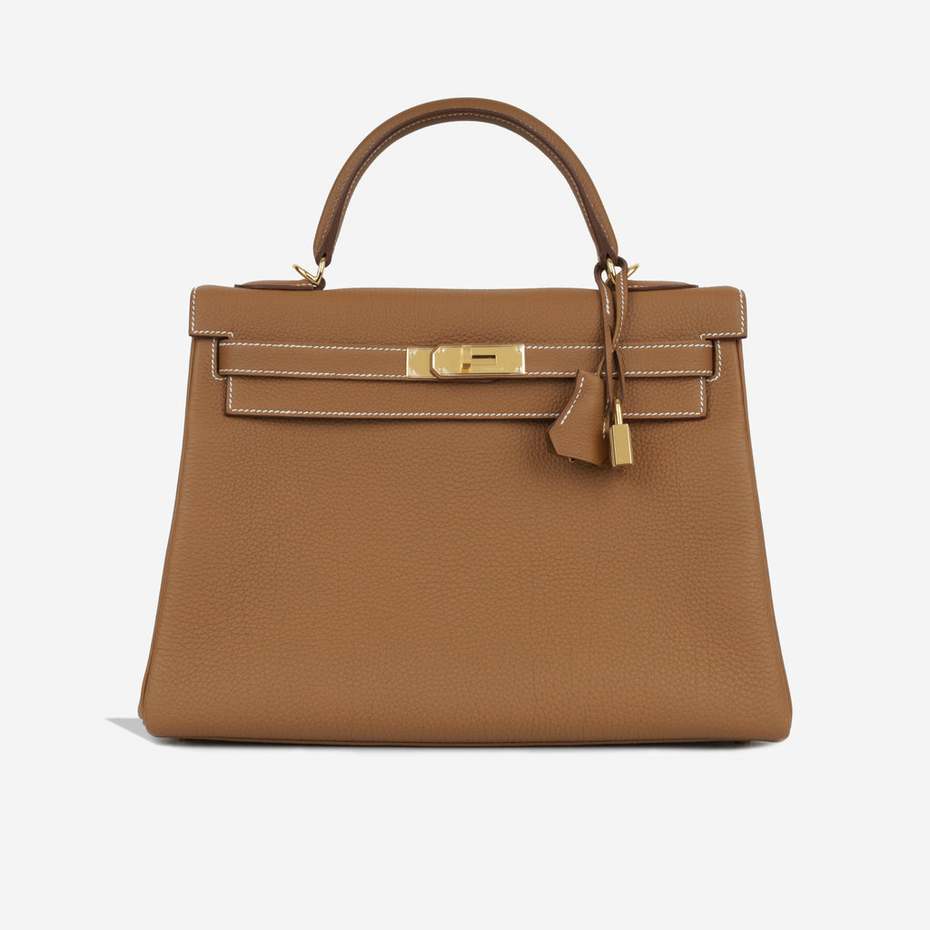 Hermès - Kelly 32 - Gold Togo - GHW - 2023 | Bagista