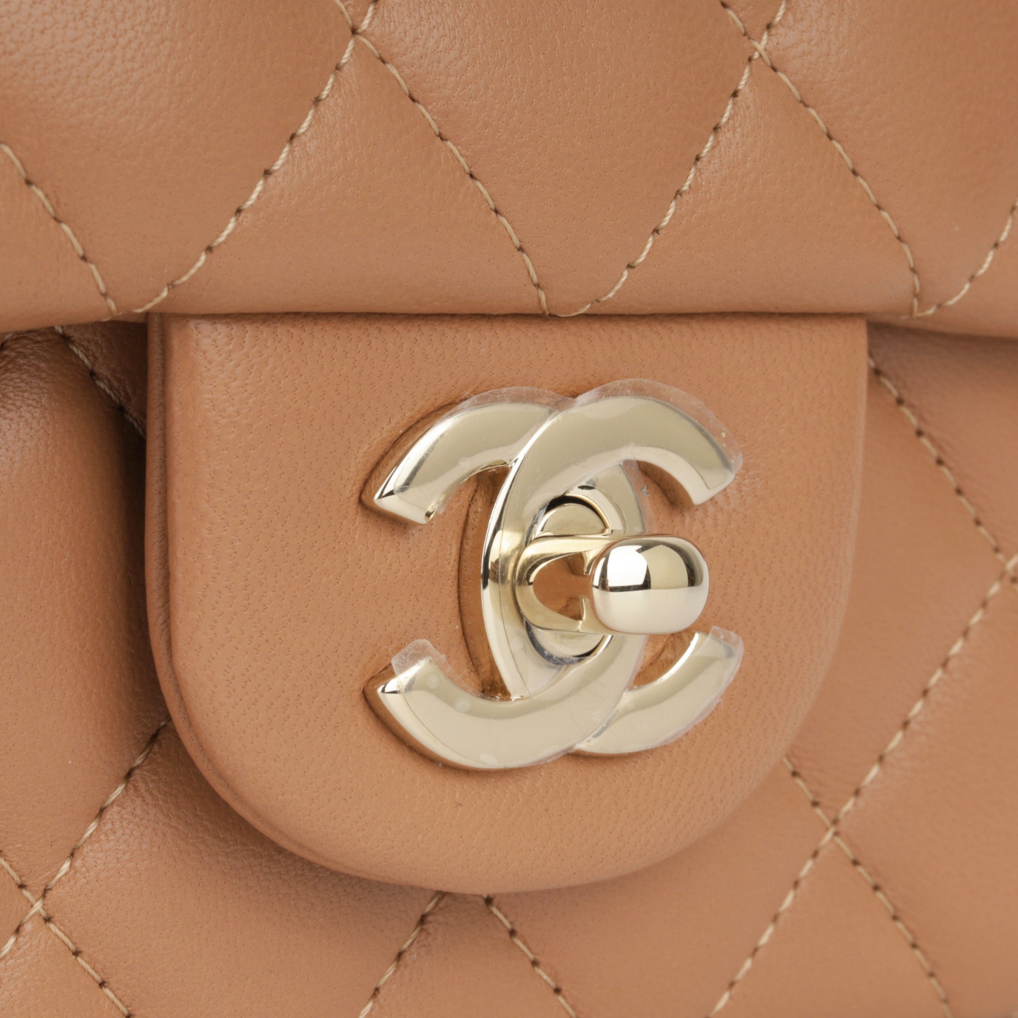 Chanel - Classic Flap Bag Mini Rectangular - Caramel Lambskin CGHW - 2020