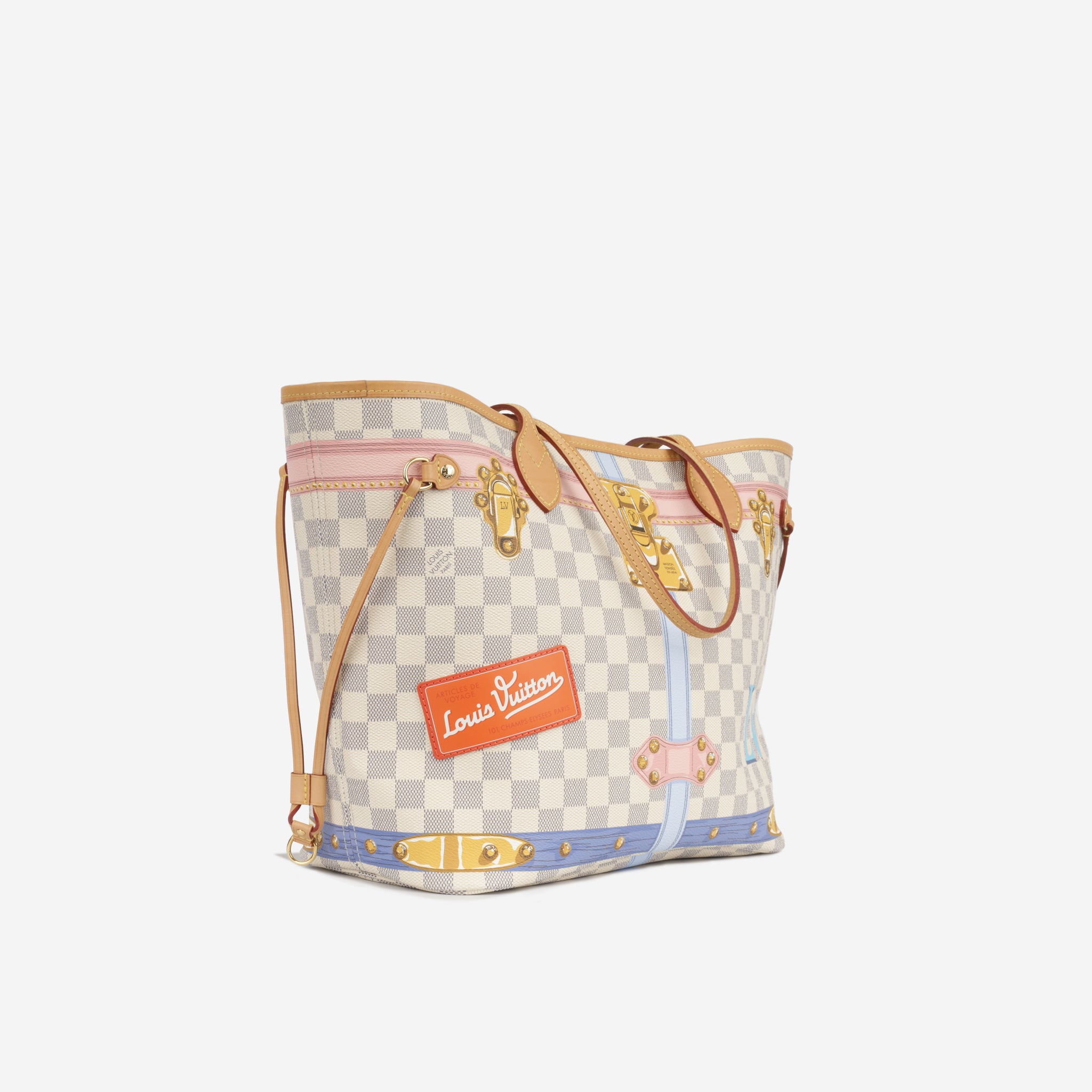 Louis Vuitton Rare Summer Trunks and Bags Neverful Mm Tote Bag