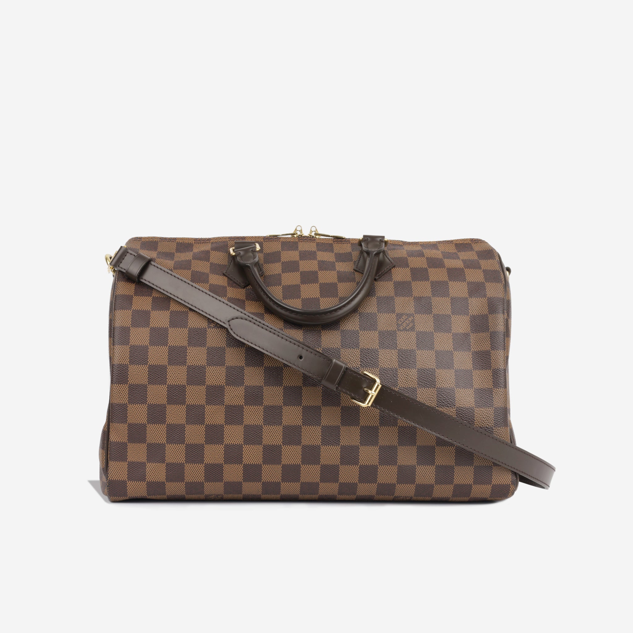 Louis Vuitton Speedy Bandouliere 25 Damier ebene Canvas GHW(new versio