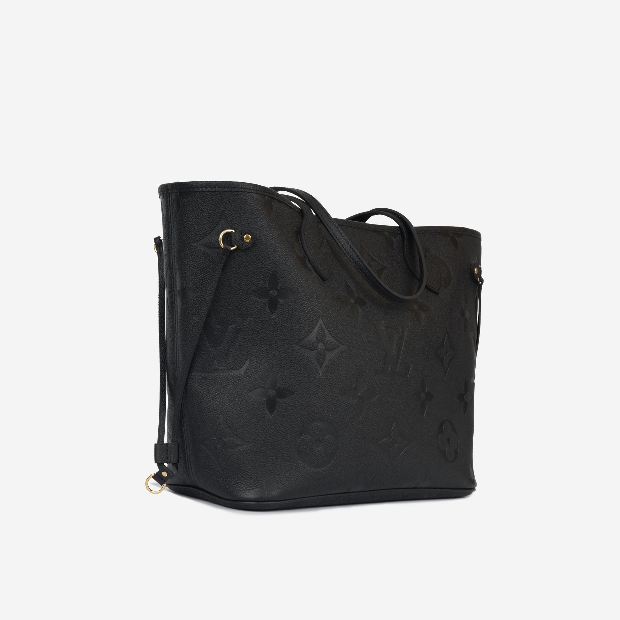 Ultimate version carryall p.m. size in black empreinte leather