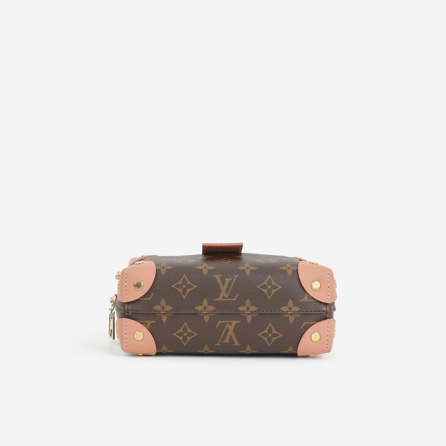 Louis Vuitton Petite Malle Souple - Monogram / Peach Trim | Gold Hardware