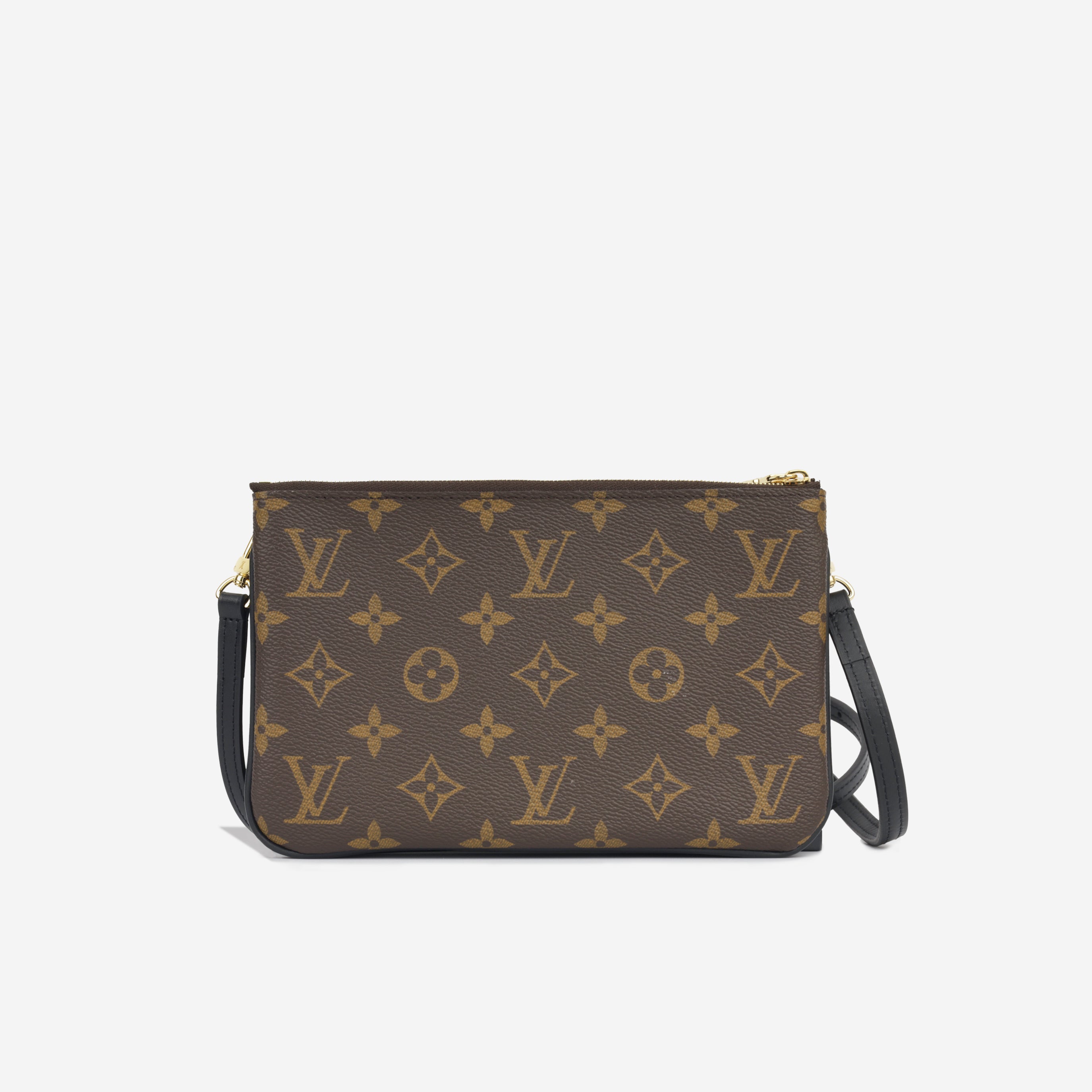 Louis Vuitton - Pochette Double Zip on Strap - Reverse monogram