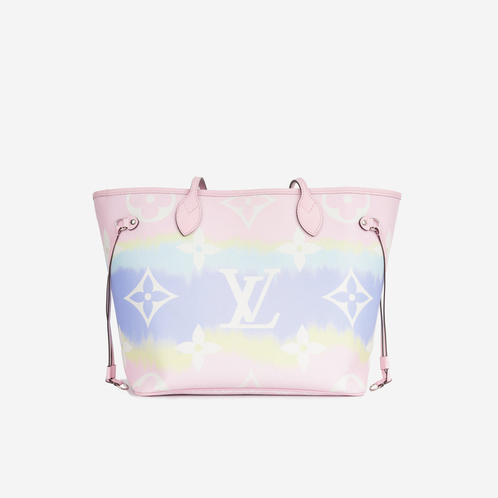Louis Vuitton Escale Pastel Pink Neverfull MM Without Pochette, Mint  Condition
