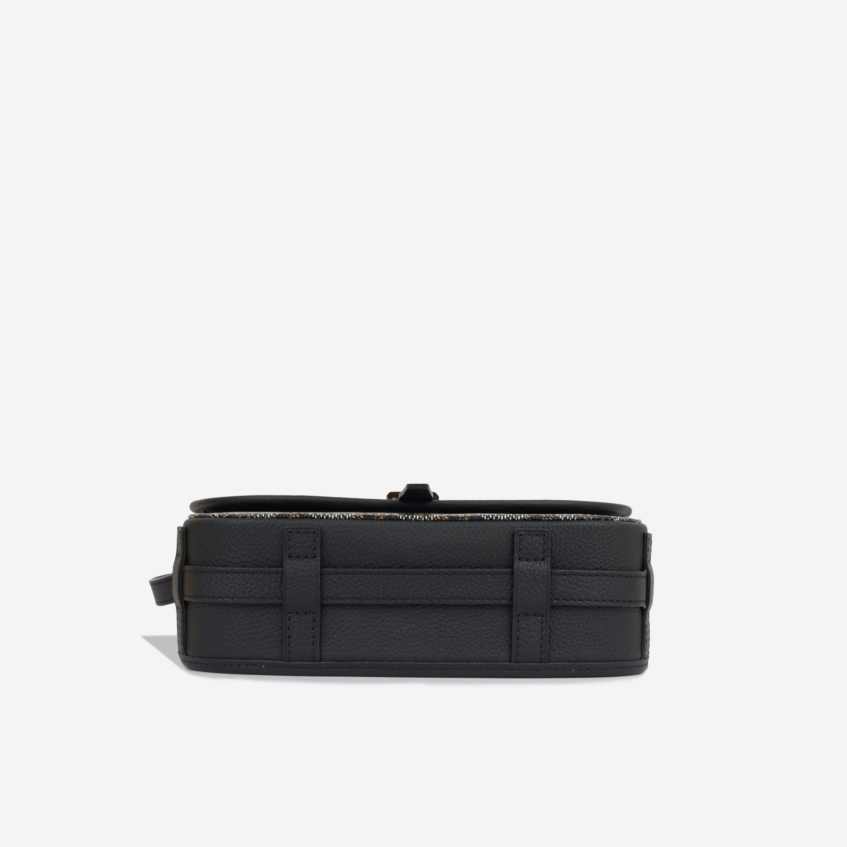 Goyard - Belvedere PM - Black Goyardine - PHW - Brand New – Bagista