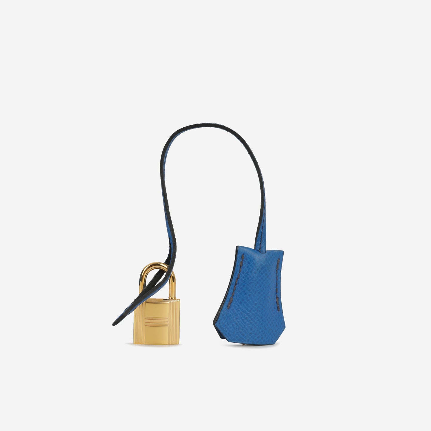 Hermès Vintage Kelly 28 - Bleu De France Courchevel | Gold Hardware