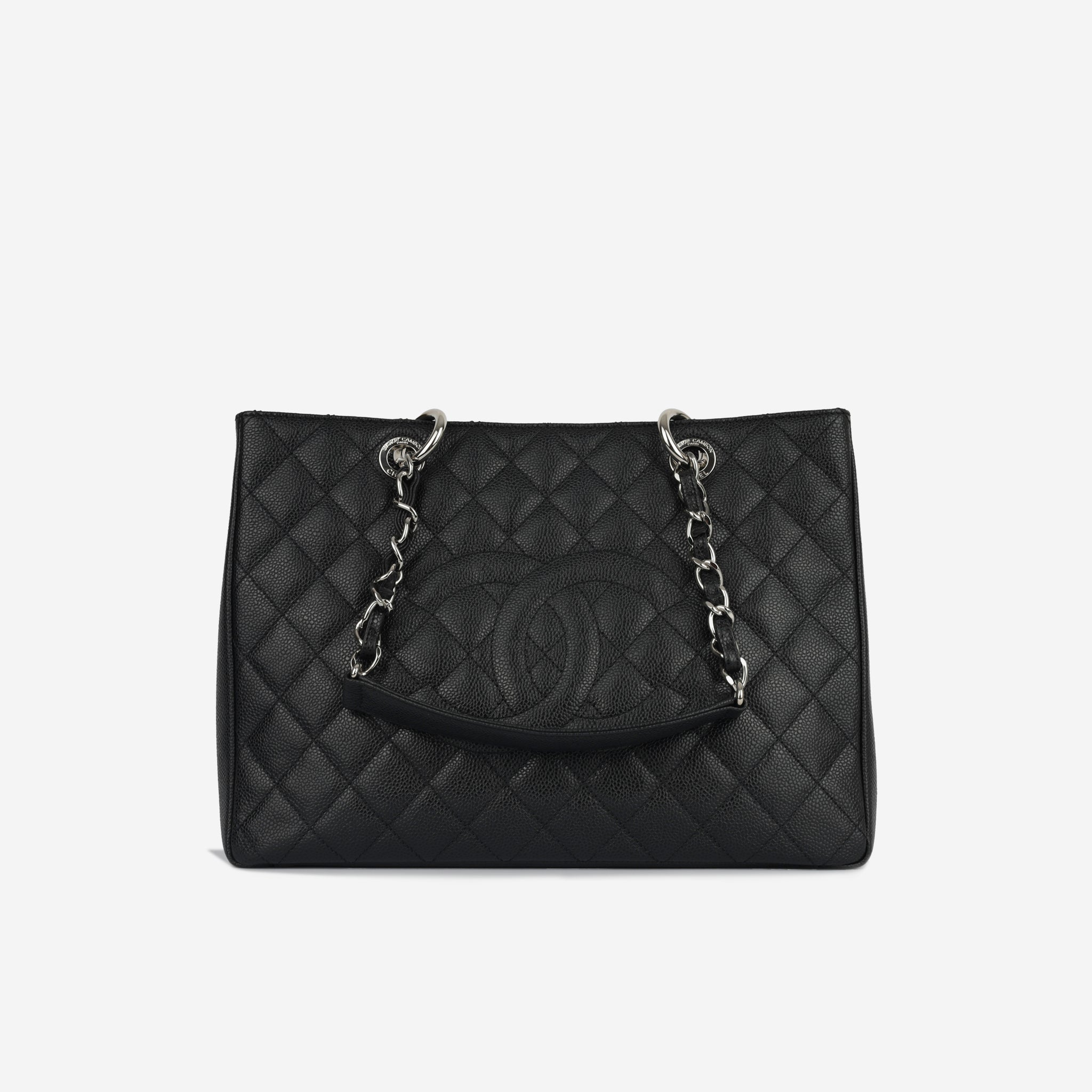 Chanel Grand Shopping Tote - Black Caviar SHW | Bagista