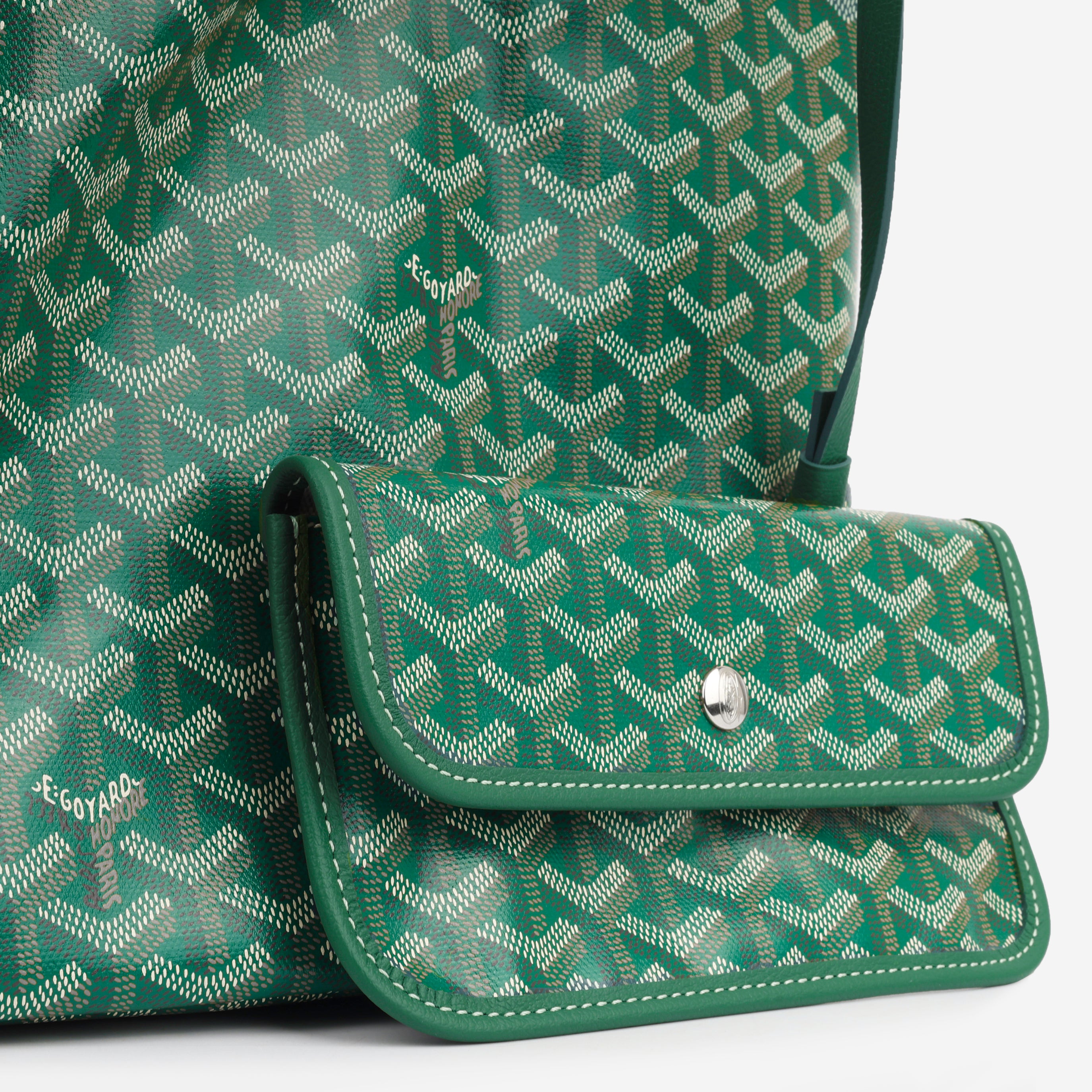 新品未使用　Goyard Bandoulière 114 Vest グリーン 新品未使用 Goyard Bandoulière 114 Vest グリーン Leather