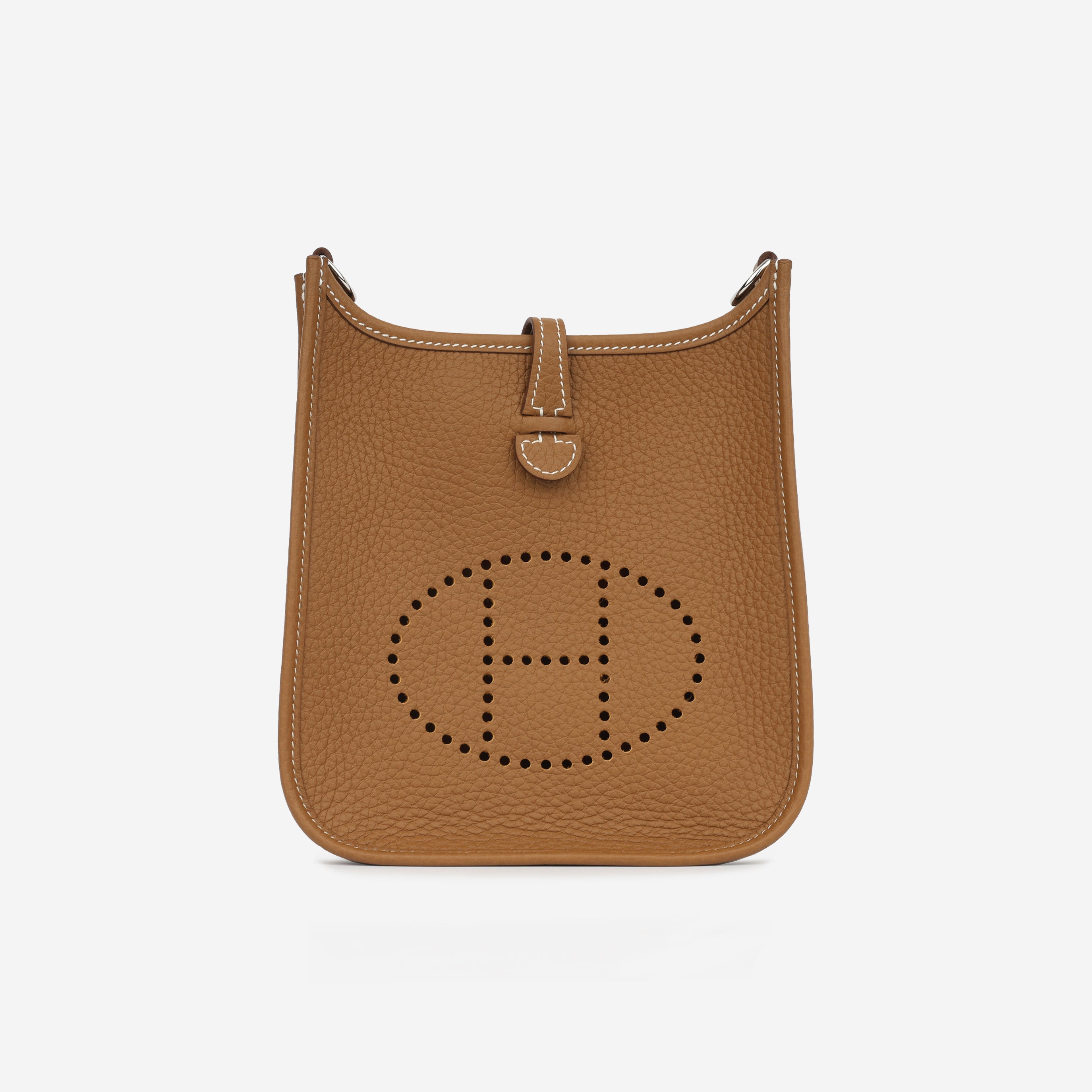 HERMESエブリンTPMゴールド Hermès Evelyne TPM - Gold Clemence | Brand New & Store Fresh – Bagista