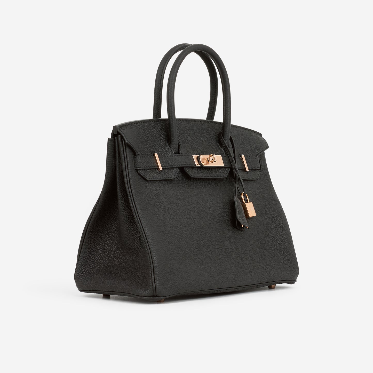 Hermès Birkin 30 - Black Togo | Rose Gold Hardware - Bagista