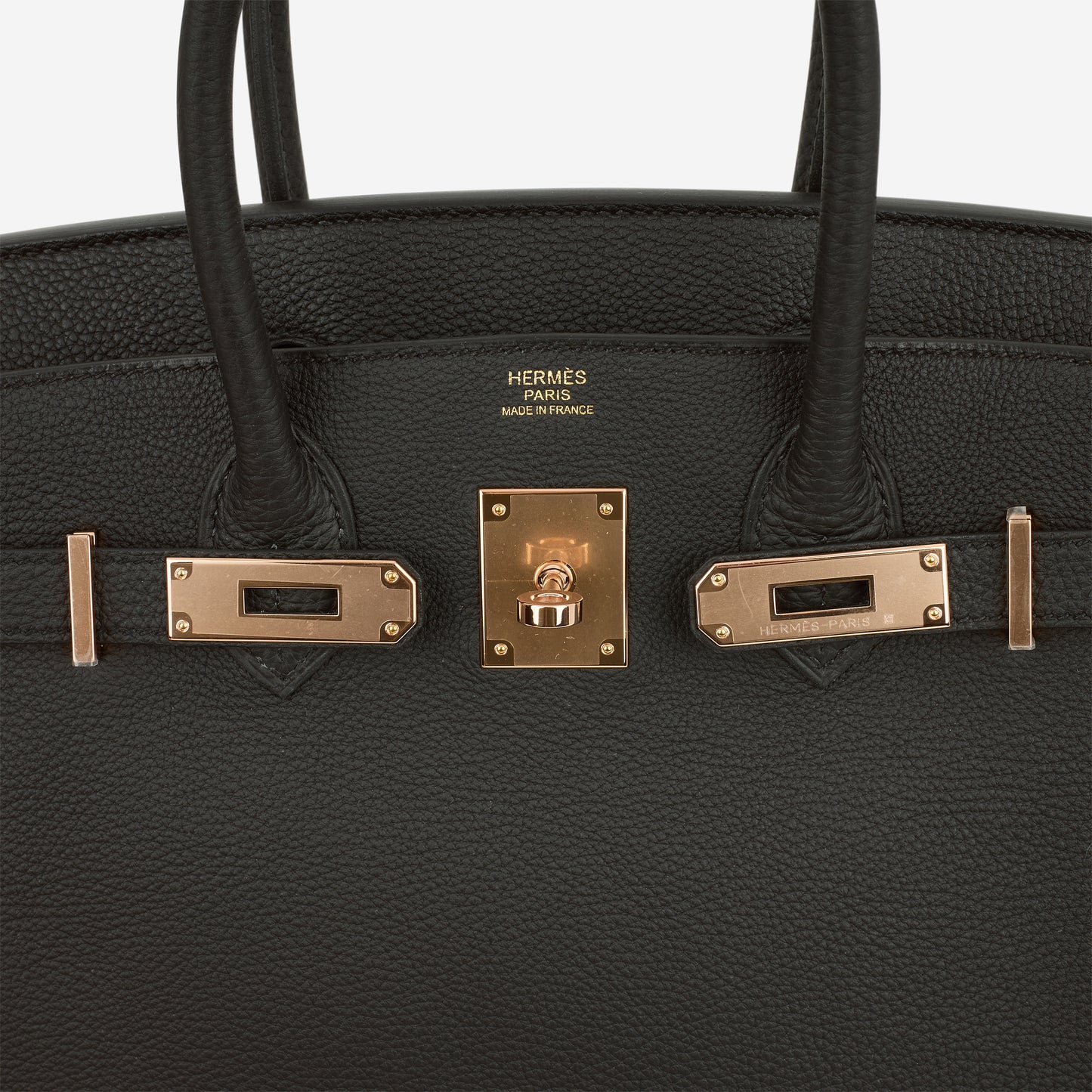 Hermès Birkin 30 - Black Togo | Rose Gold Hardware - Bagista
