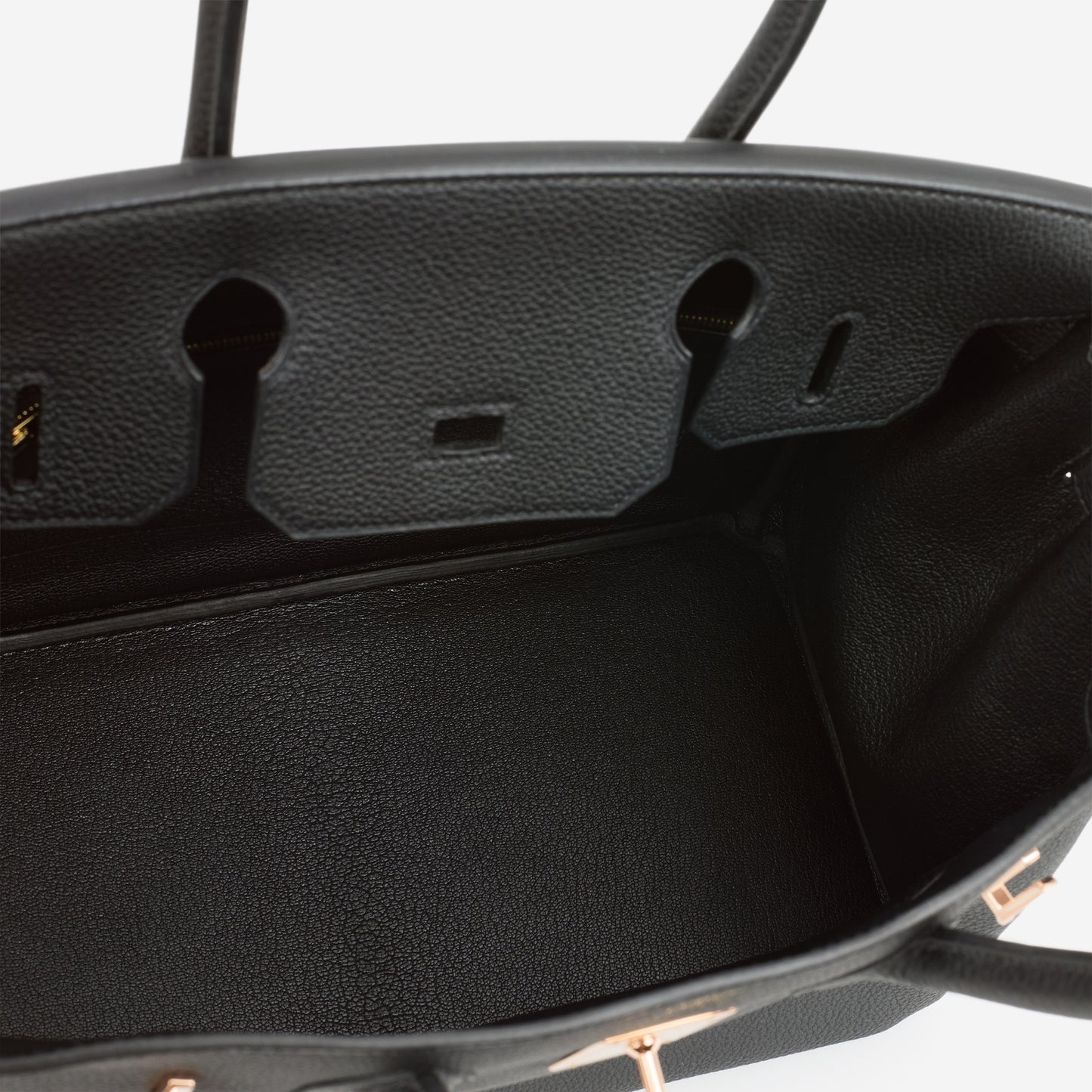 Hermès Birkin 30 - Black Togo | Rose Gold Hardware - Bagista