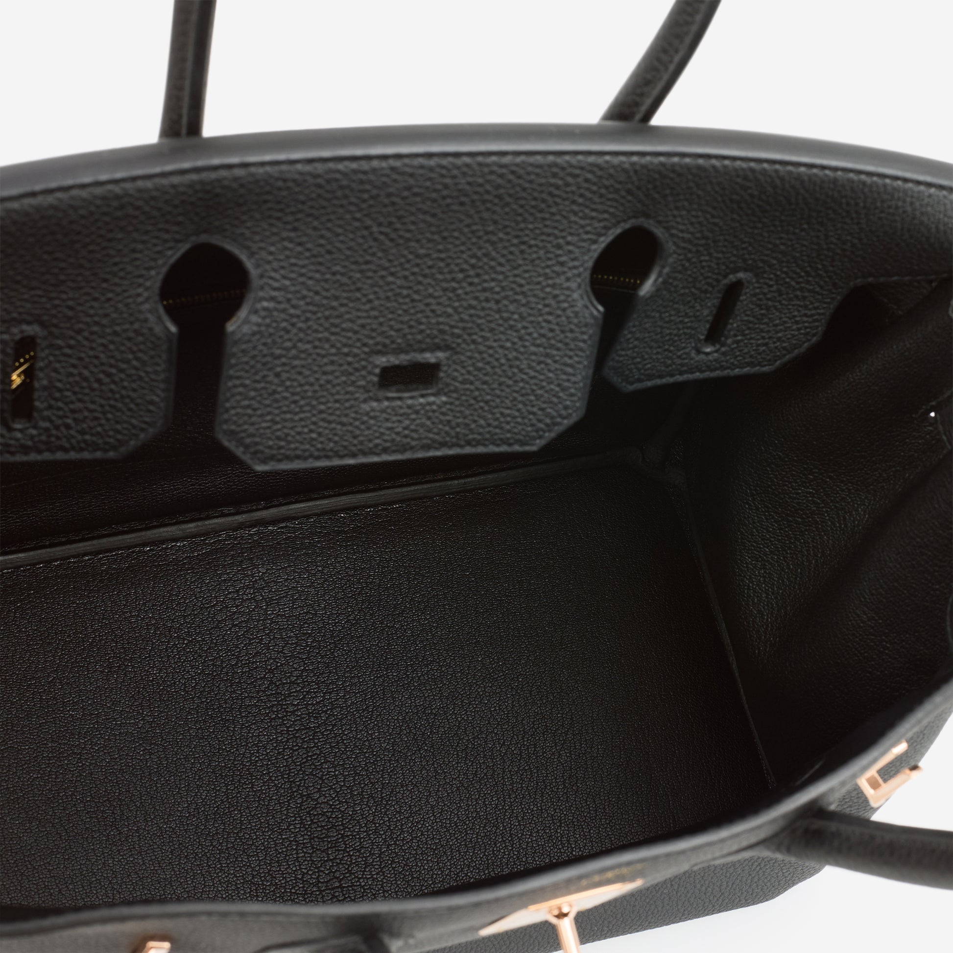 Hermès Birkin 30 - Black Togo | Rose Gold Hardware - Bagista