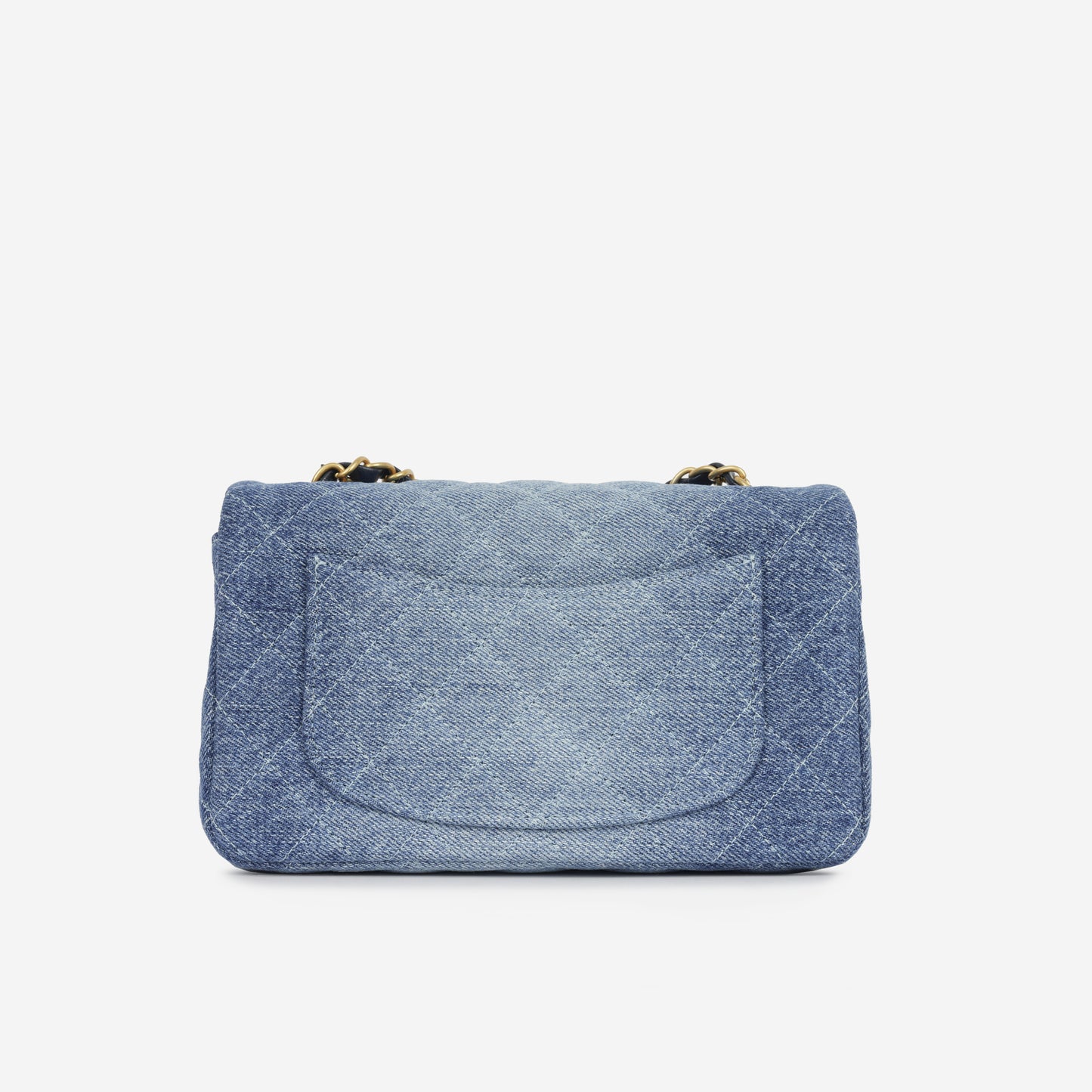 Mini Rectangular - Blue Ombre Denim