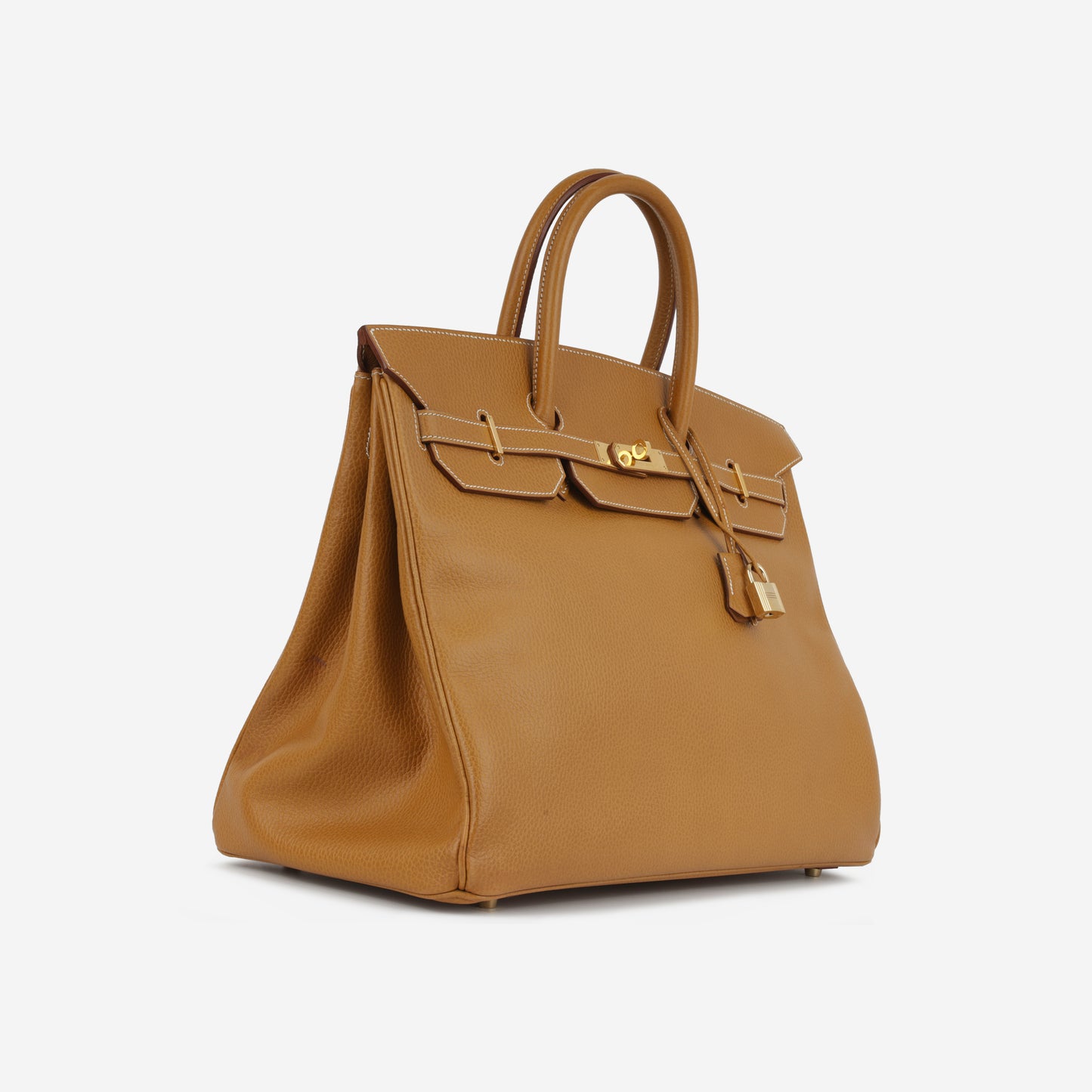 Hermès Vintage Birkin 40 - Natural Sable Ardennes | Gold Hardware