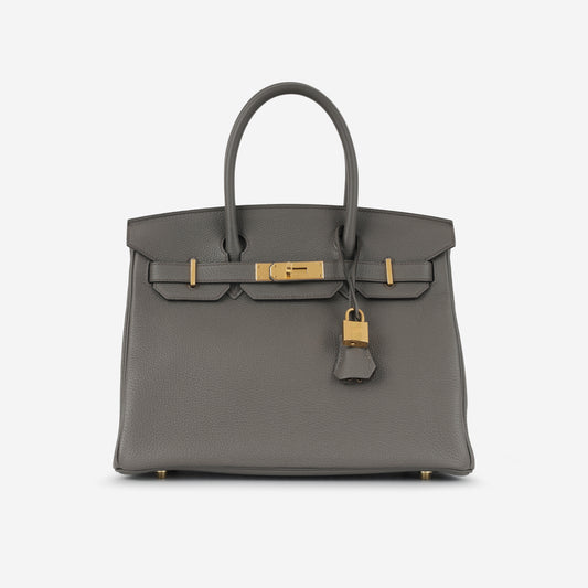 Birkin 30 - Gris Etain