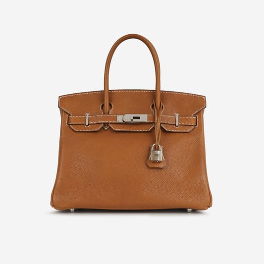 Birkin 30 - Fauve Barenia