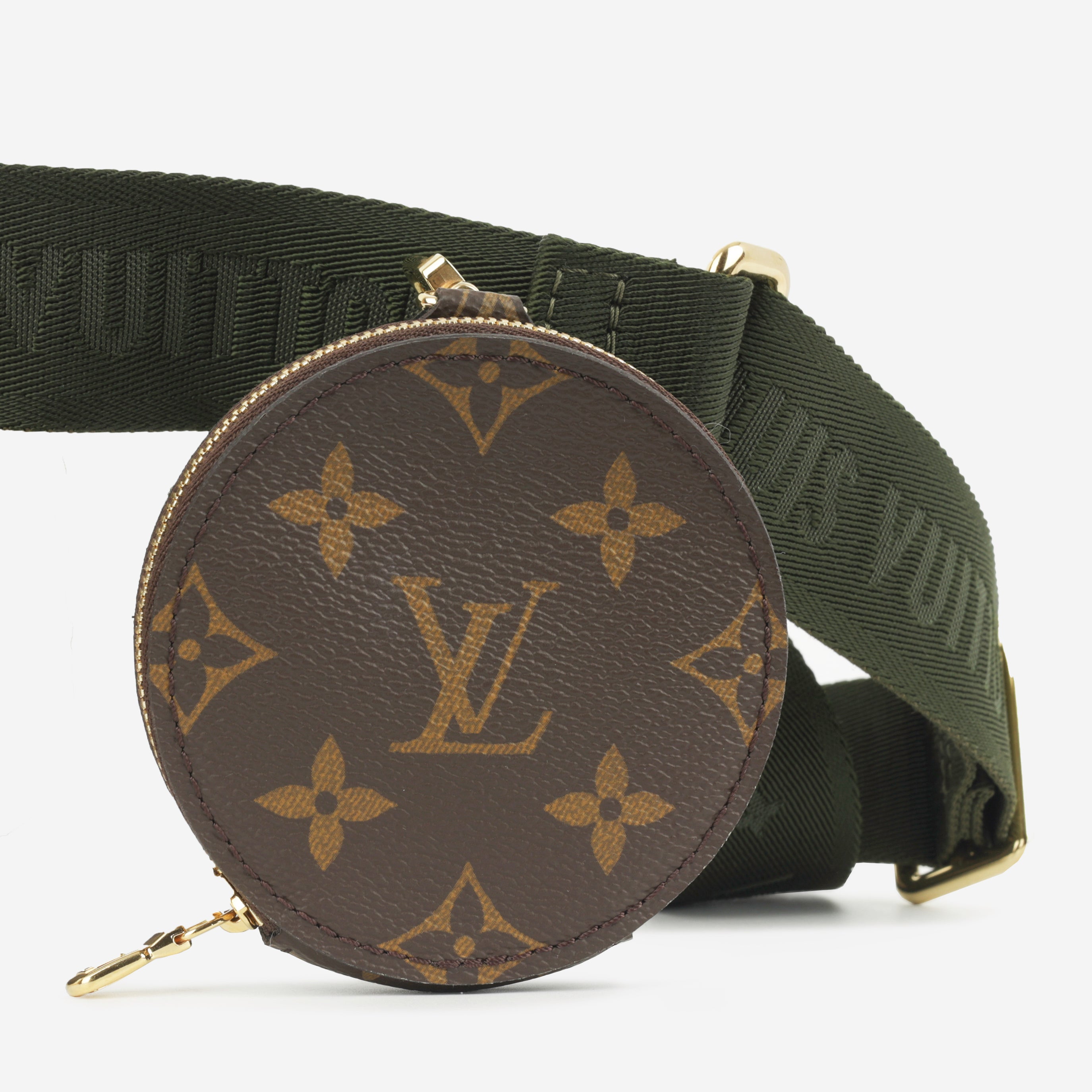 Louis Vuitton - Multi Pochette Accessoires GHW - Khaki Strap - Pre