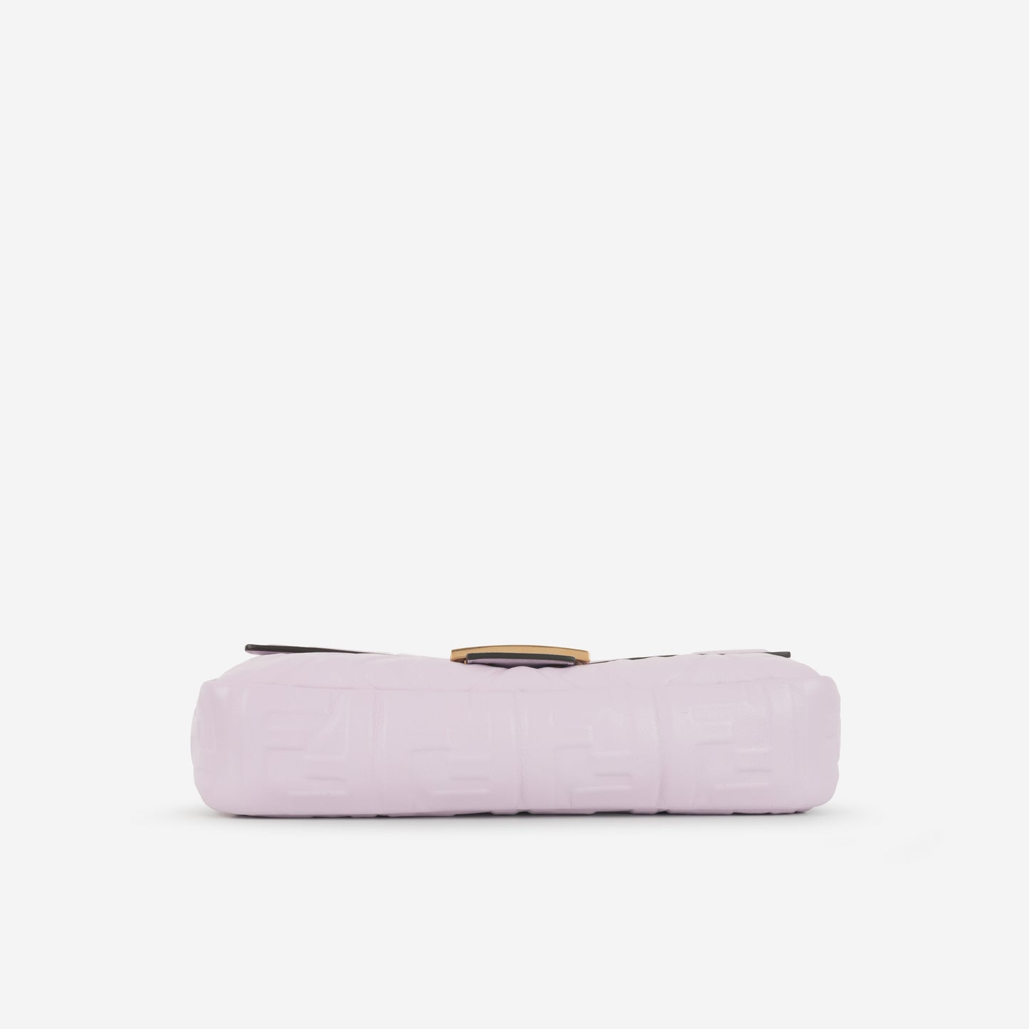 Fendi Medium Baguette - Lilac Zucca Calfskin | Gold Hardware