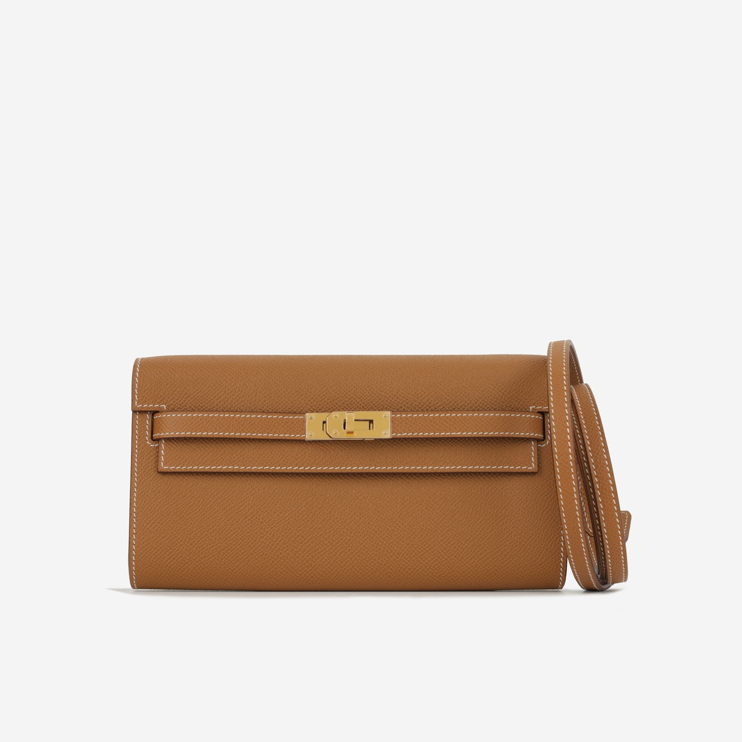Hermès Kelly To Go Wallet - Gold Epsom | Gold Hardware