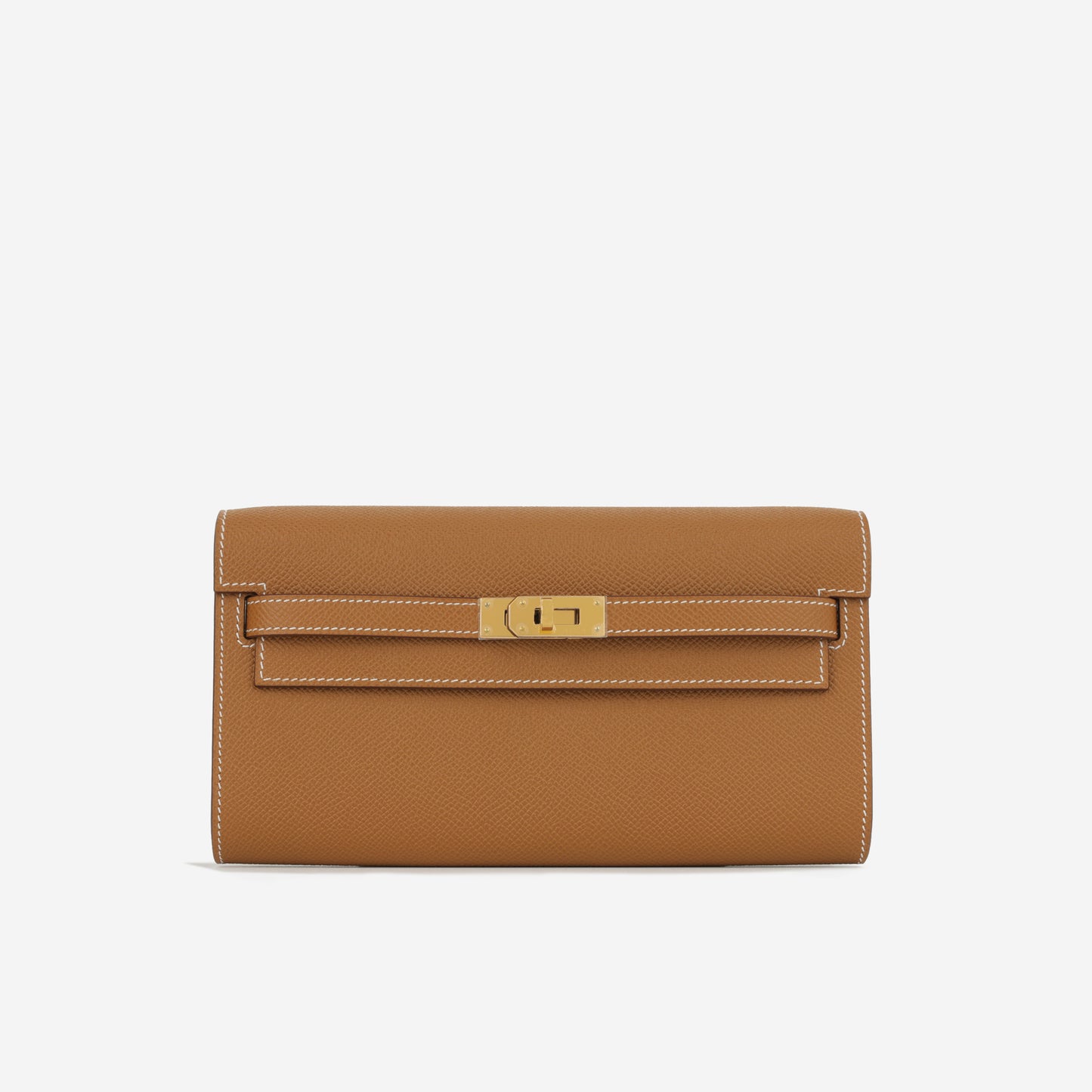 Hermès Kelly To Go Wallet - Gold Epsom | Gold Hardware